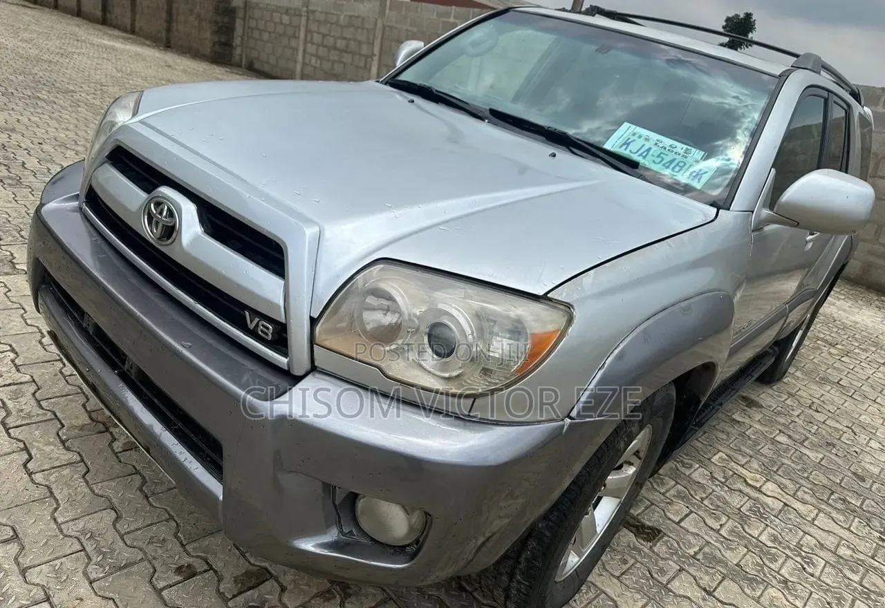 Toyota 4-Runner Limited V8 2006 Silver