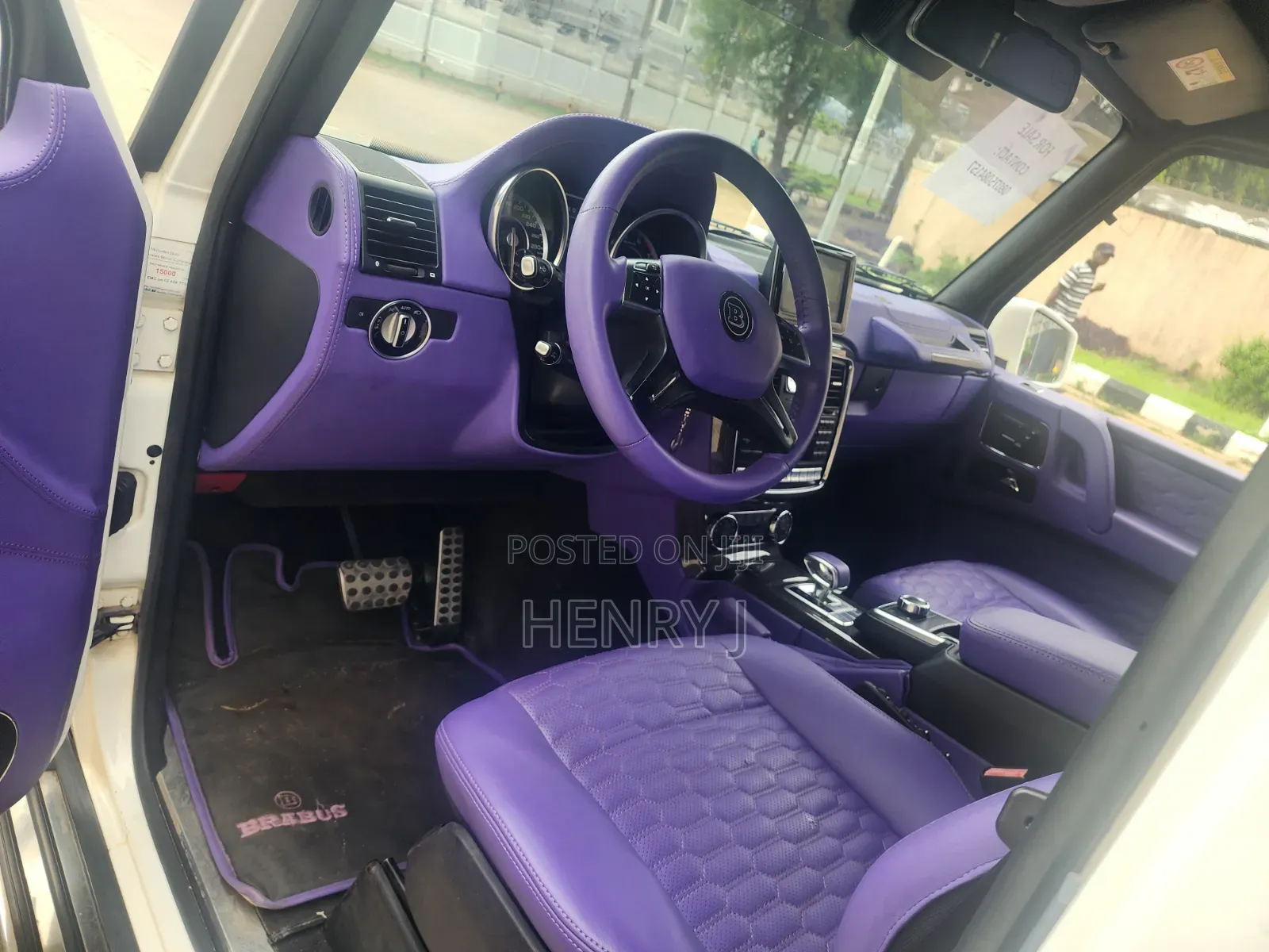 Mercedes-Benz G-Class 2015 White