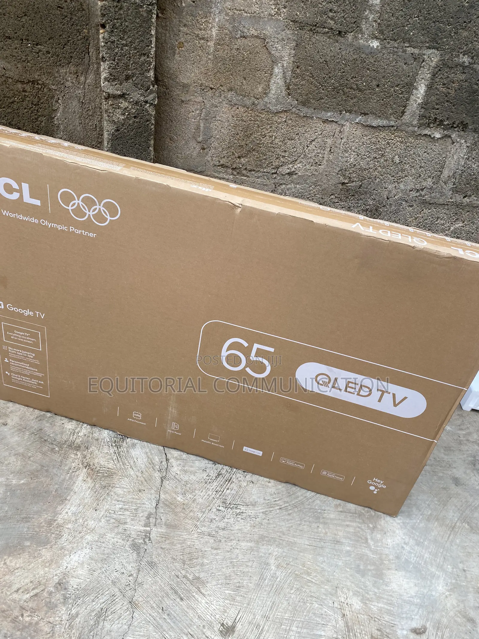 TCL 65 Inch Qled Smart TV 65t6d