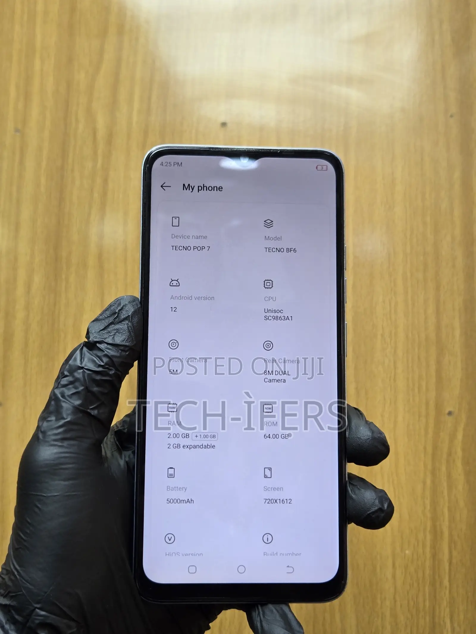 Tecno Pop 7 64 GB Blue