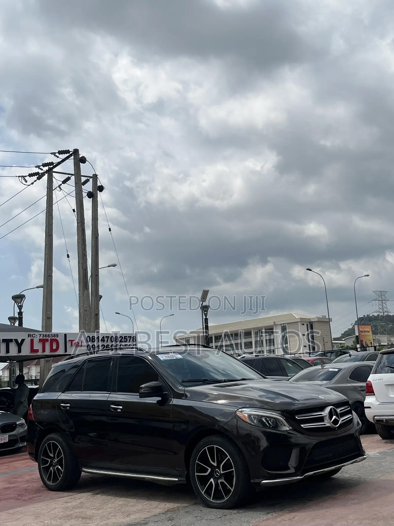 Mercedes-Benz GLE-Class 2015 Brown