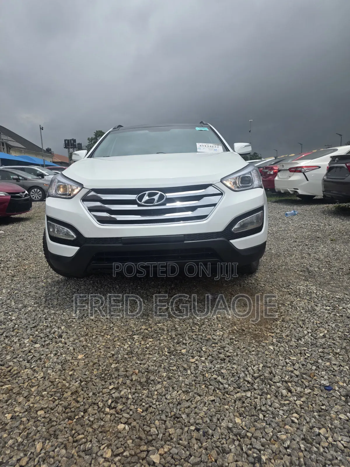 Hyundai Santa Fe Limited 4dr SUV (3.3L 6cyl 6A) 2015 White