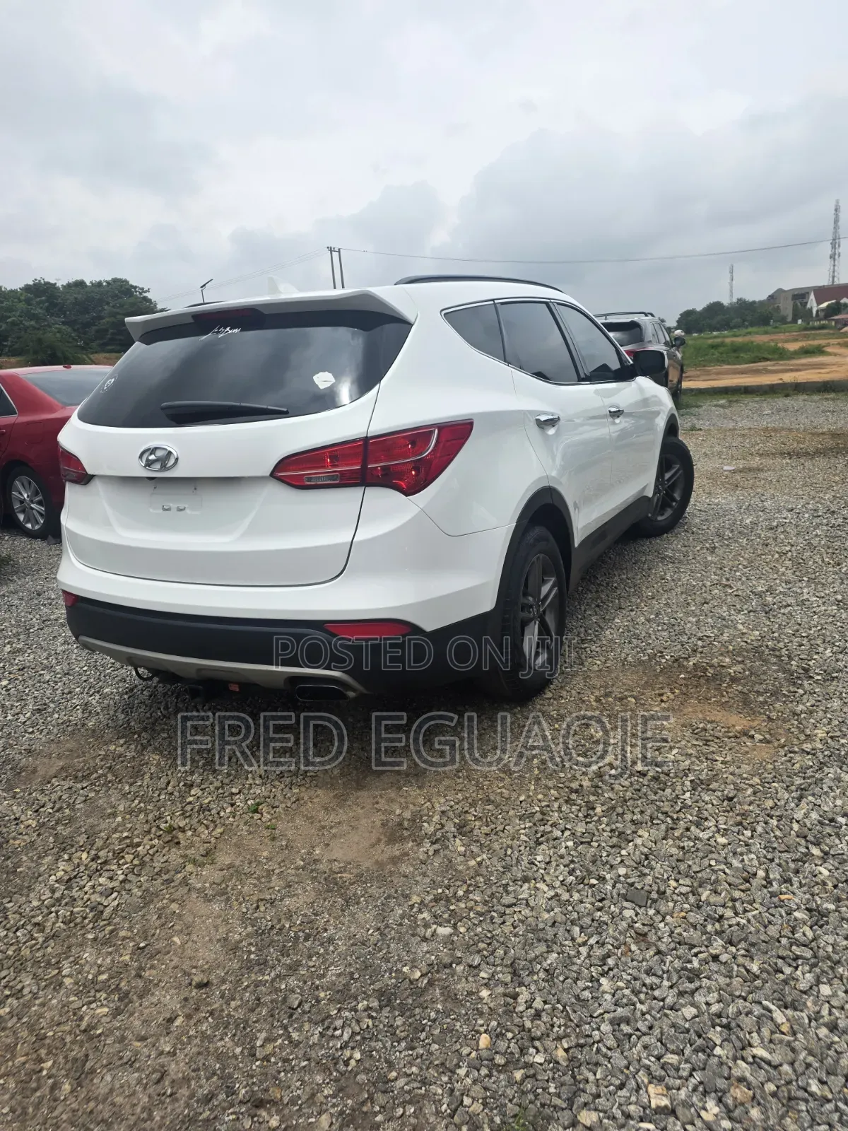 Hyundai Santa Fe Limited 4dr SUV (3.3L 6cyl 6A) 2015 White