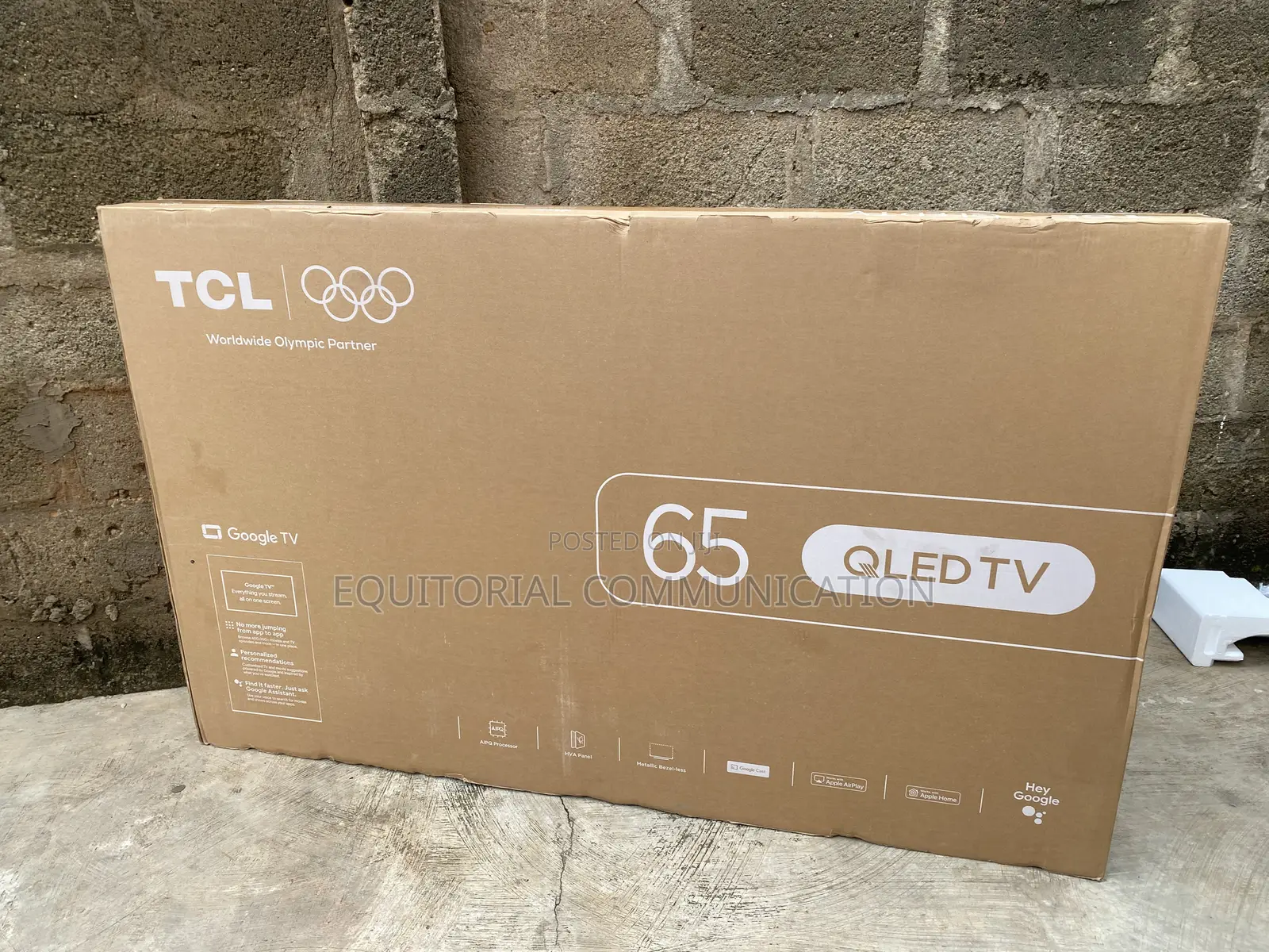 TCL 65 Inch Smart TV With QLED Display