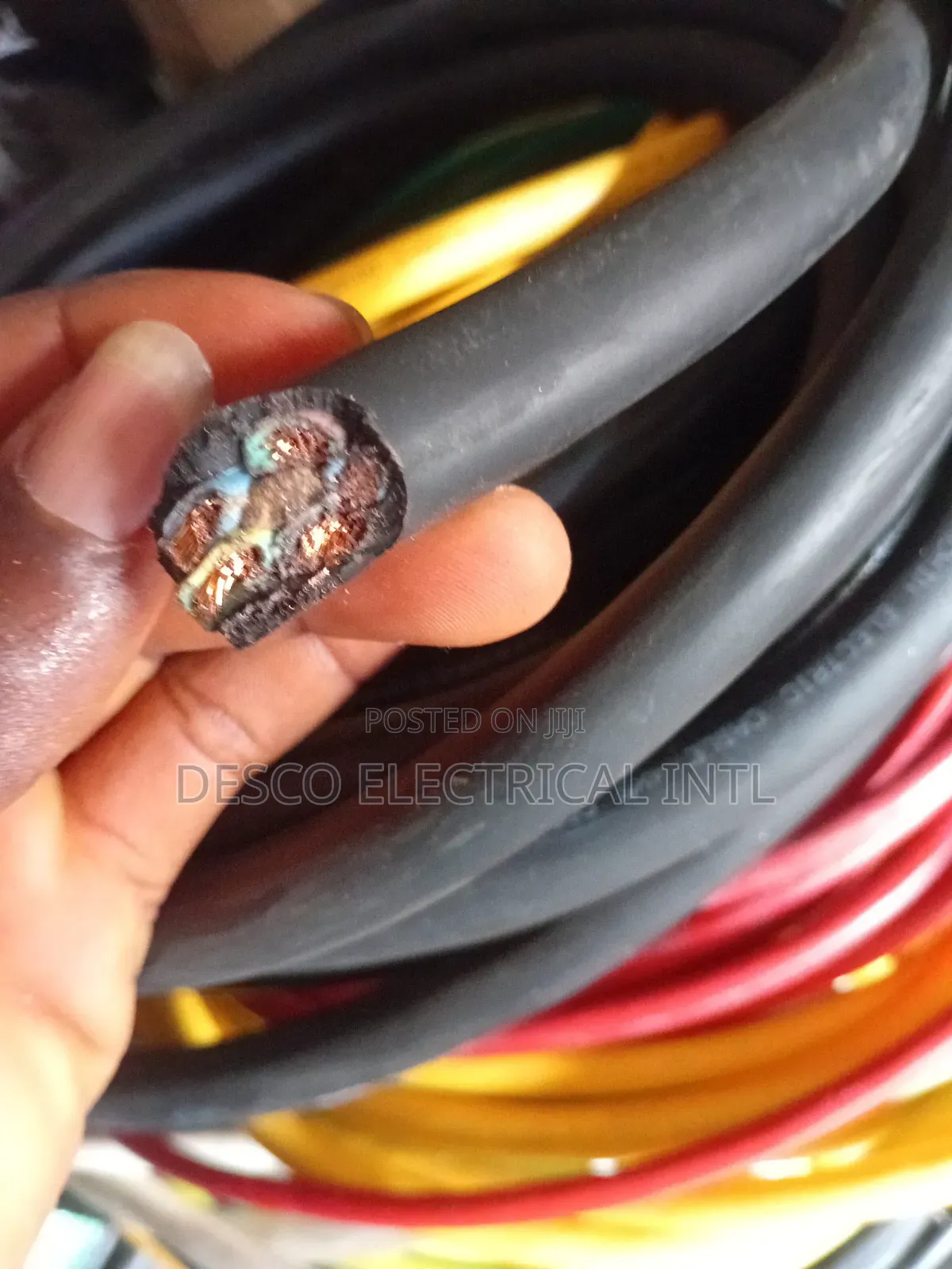 6mmx5core Flex Wire Dc Make TRS Cable