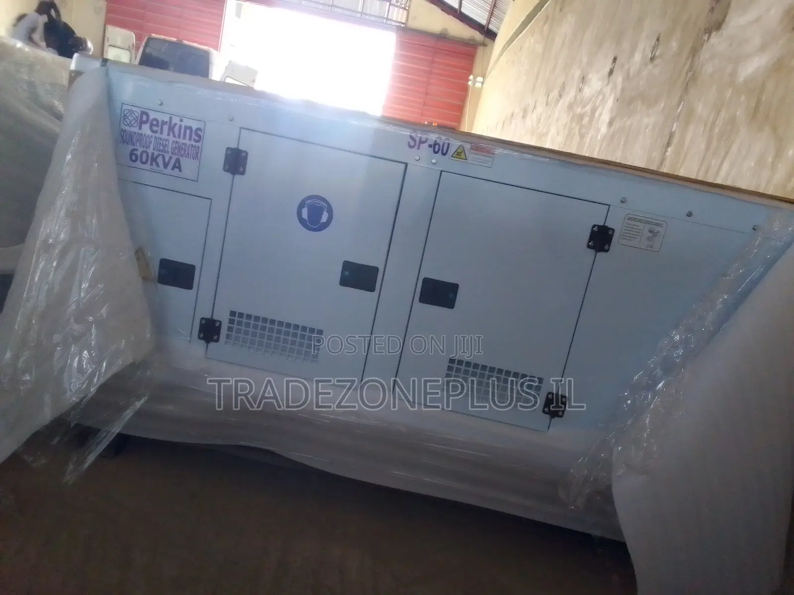 Heavy Duty Perkins 60KVA Soundproof Genset