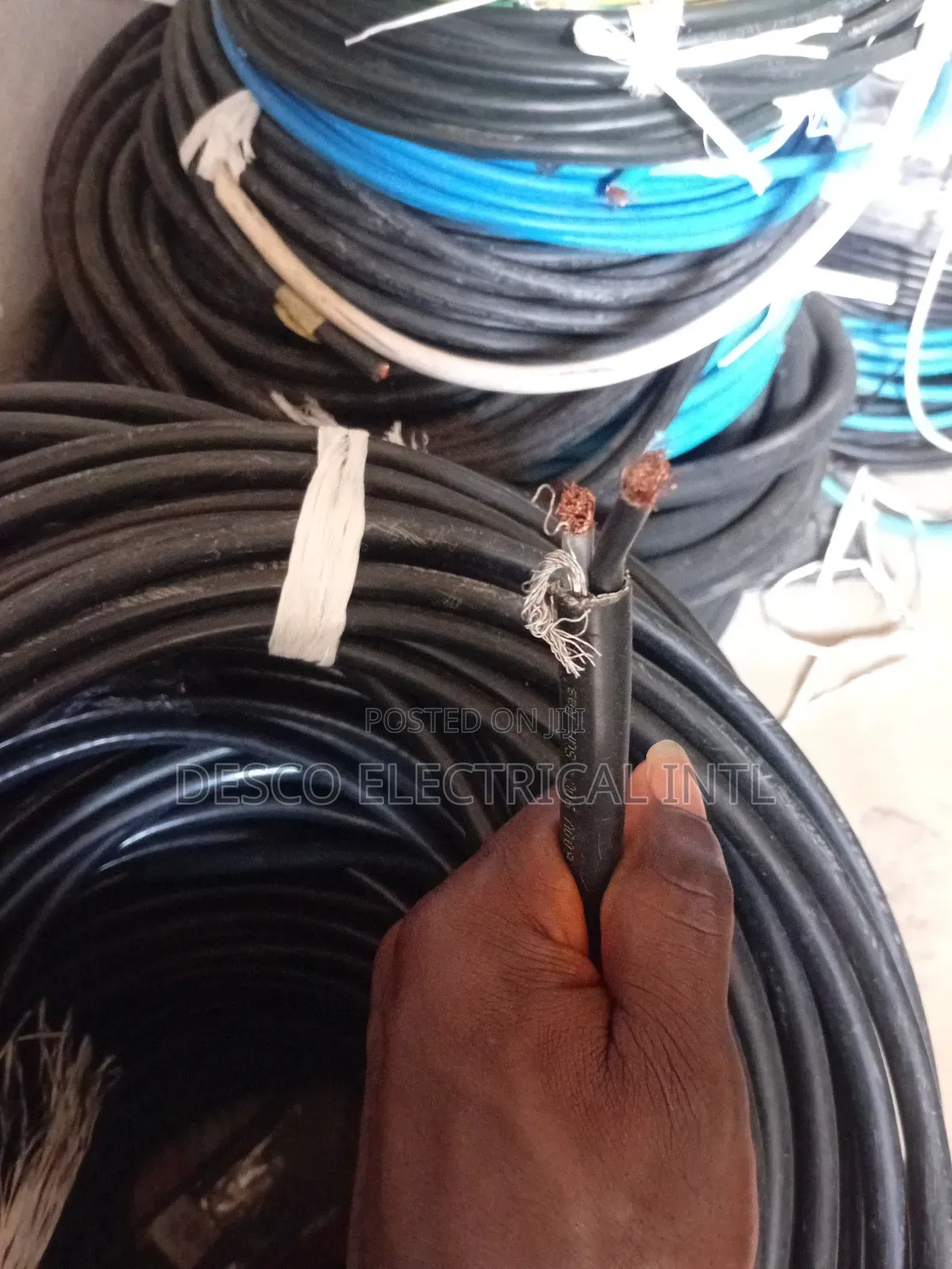 10mmx2core Flexible Wire White Screem Cutting Price