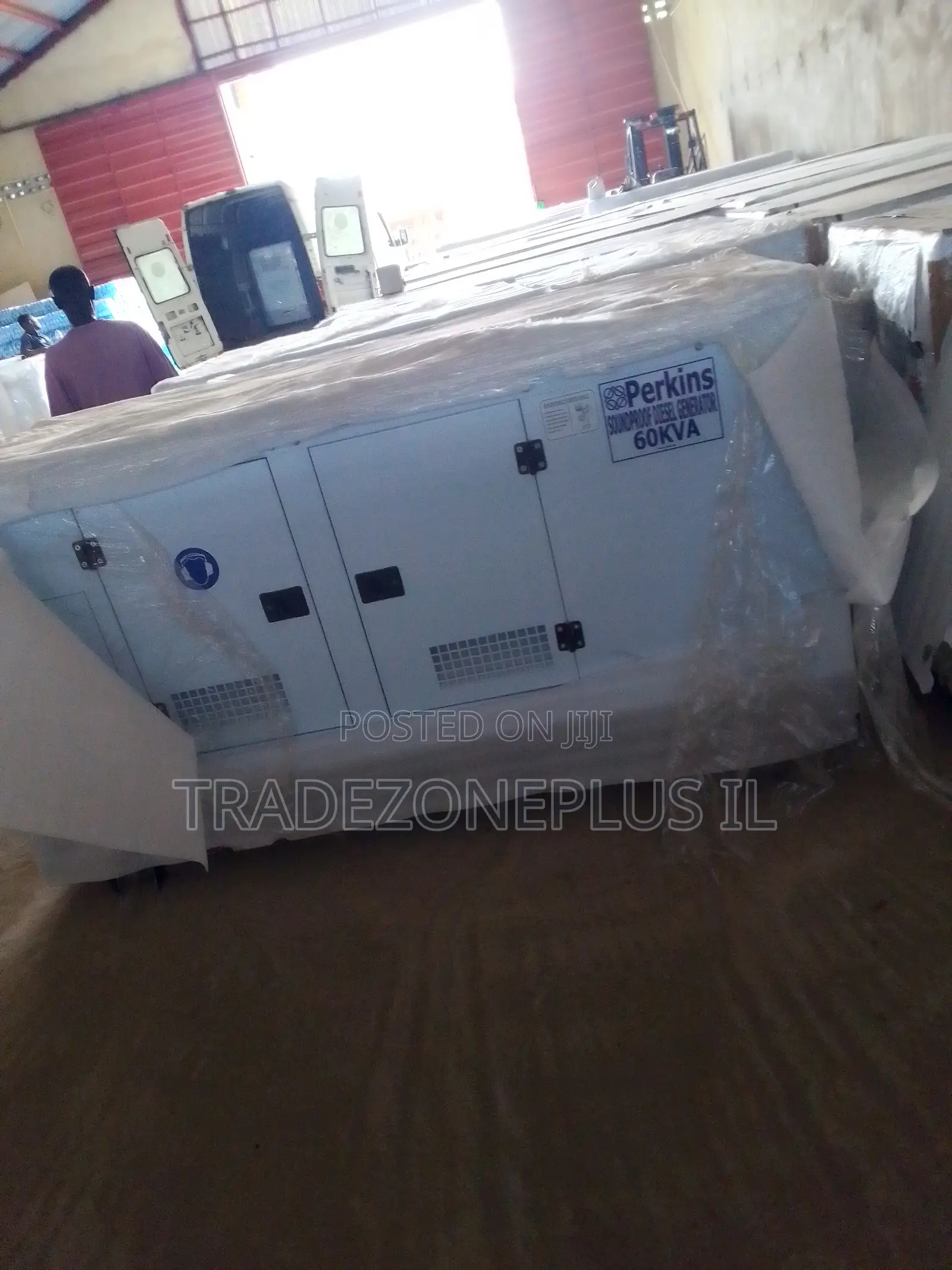 Perkins 60KVA Generator With Soundproof Canopy