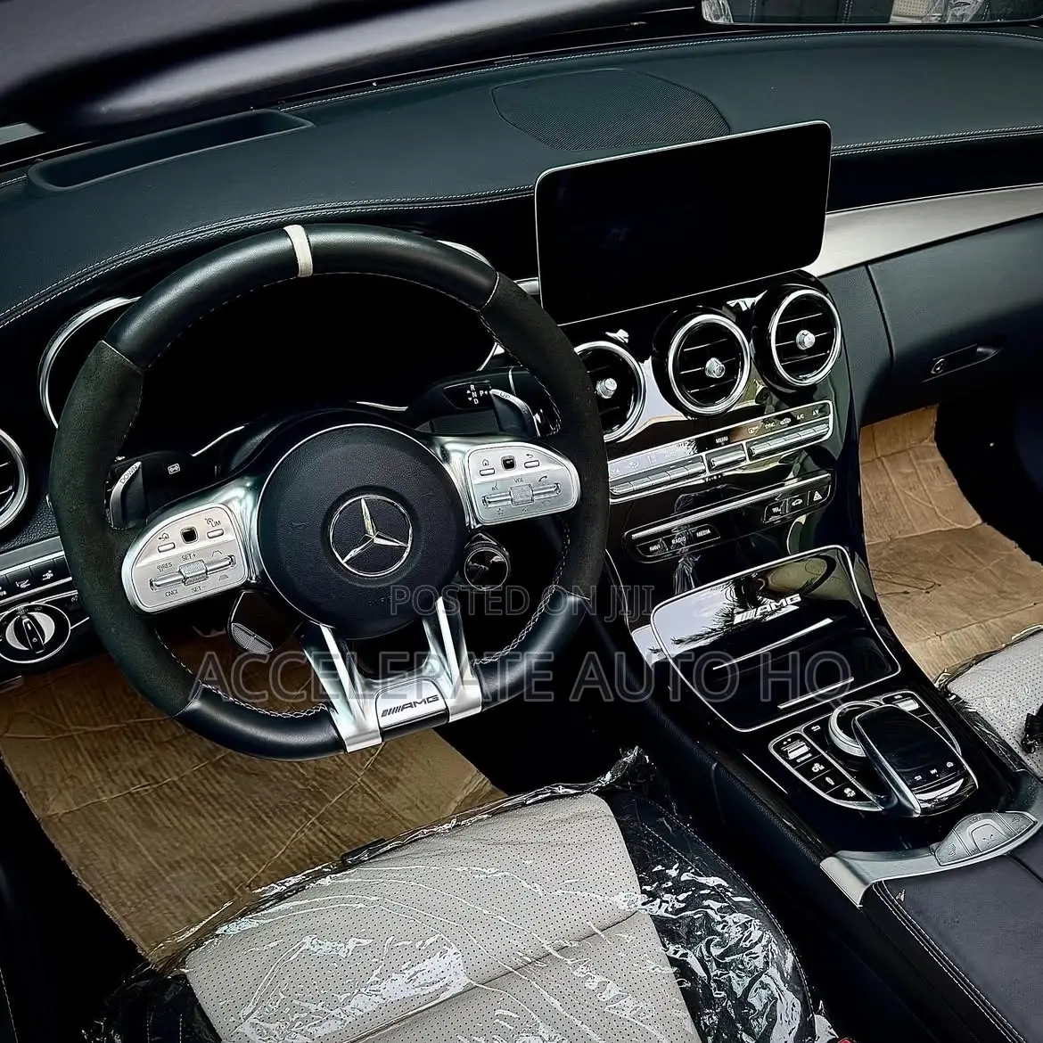 Mercedes-Benz C63 2021 White