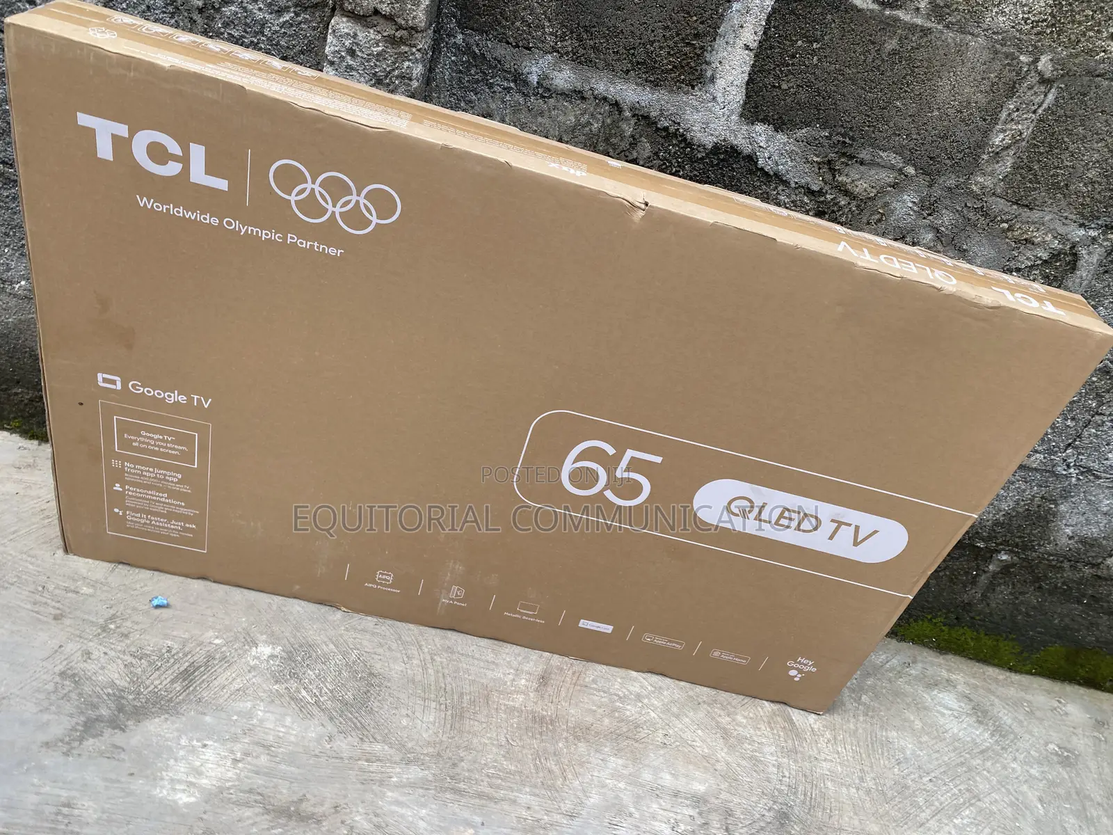 TCL 65T6D 65 INCH Home Entertainment Television