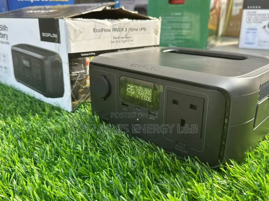 EcoFlow RIVER 3 600W | 245Wh Portable Power Station | Solar Generator