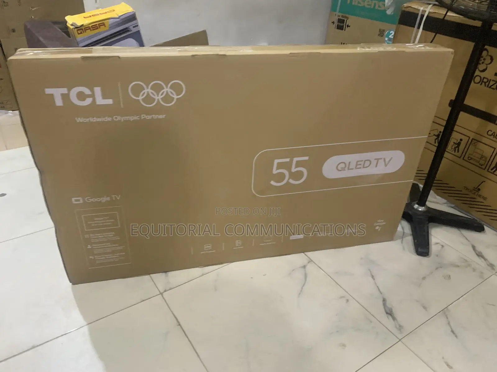TCL 55-Inch QLED TV – Immersive Home Cinema Experience