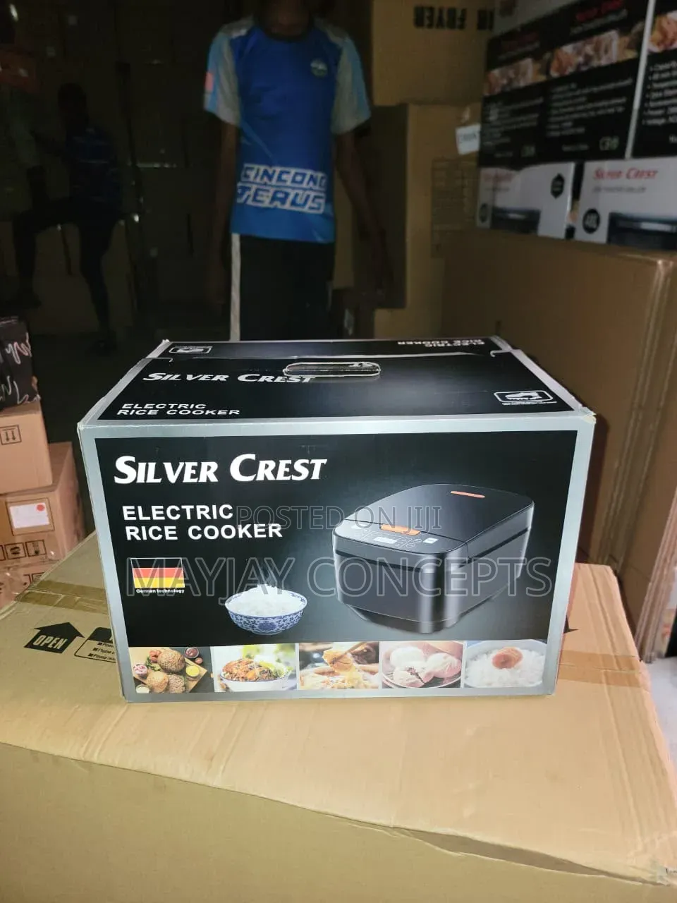 SILVER CREST Electric Rice Cooker Smart Multifunction Kitchen Cooker