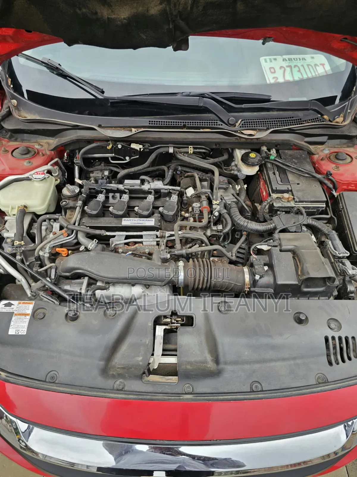 Honda Civic 2019 Red
