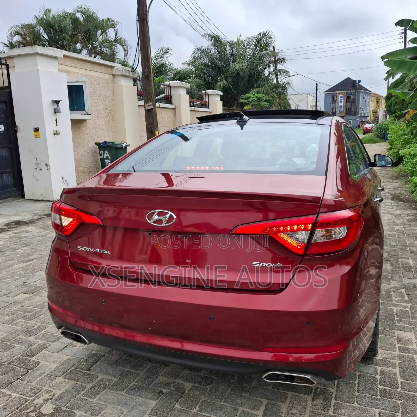 Hyundai Sonata 2016 Red