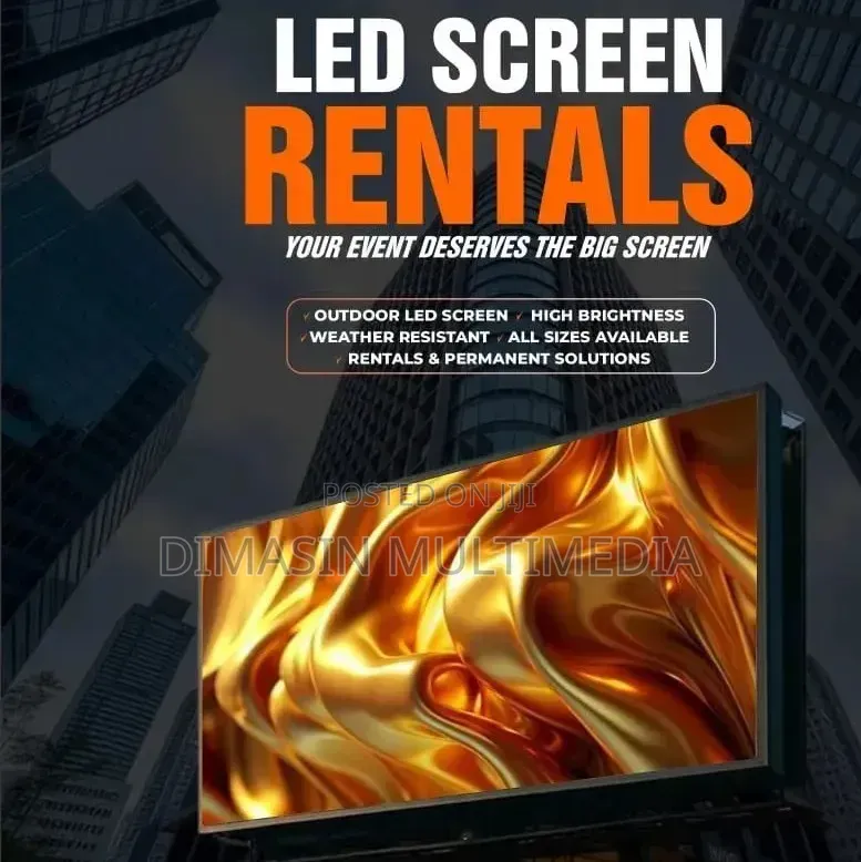 Rent Premium Led Screen for Events