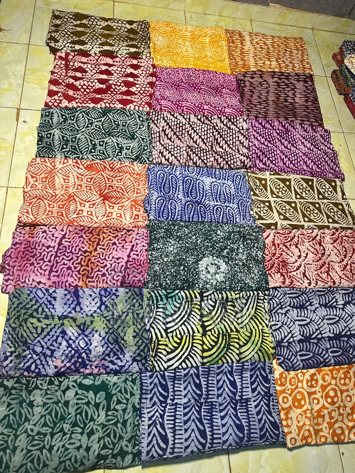 Adire Crep Fabric