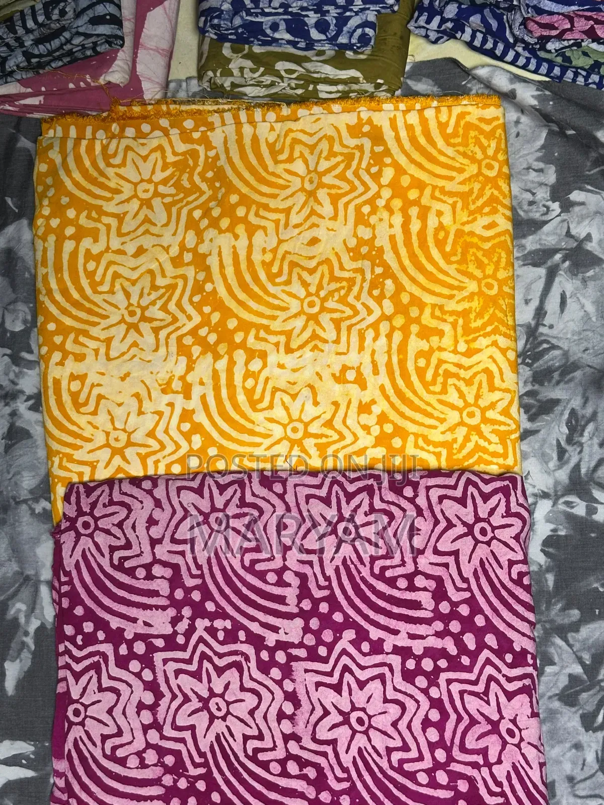 Adire Crep Fabric