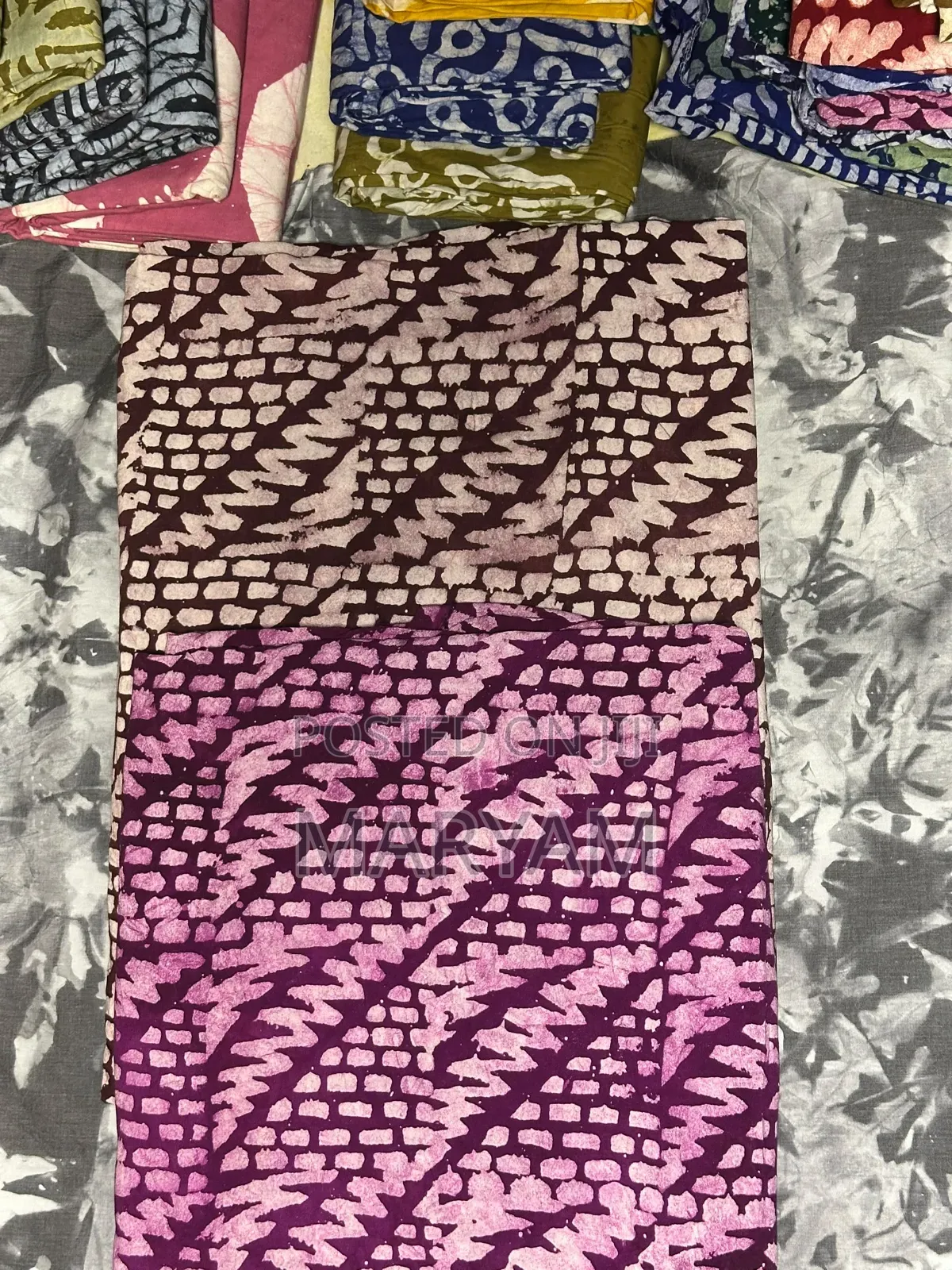 Adire Crep Fabric