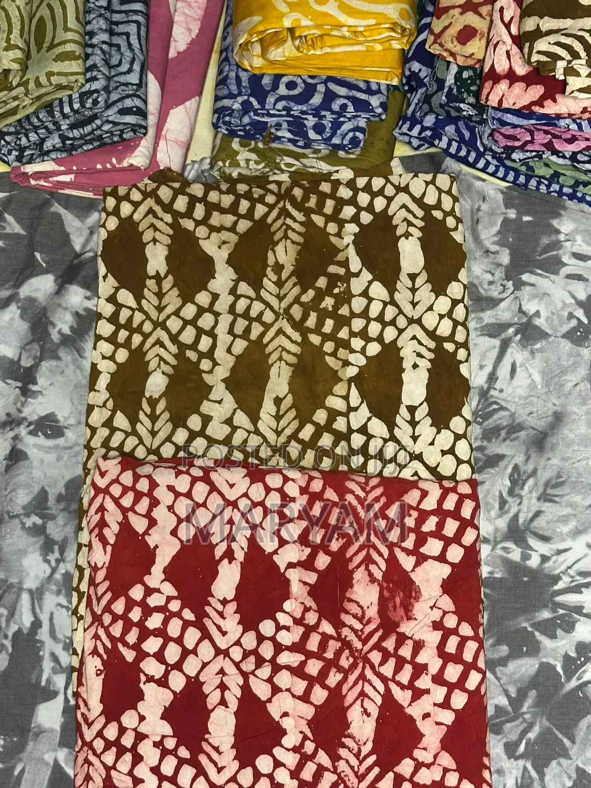 Adire Crep Fabric