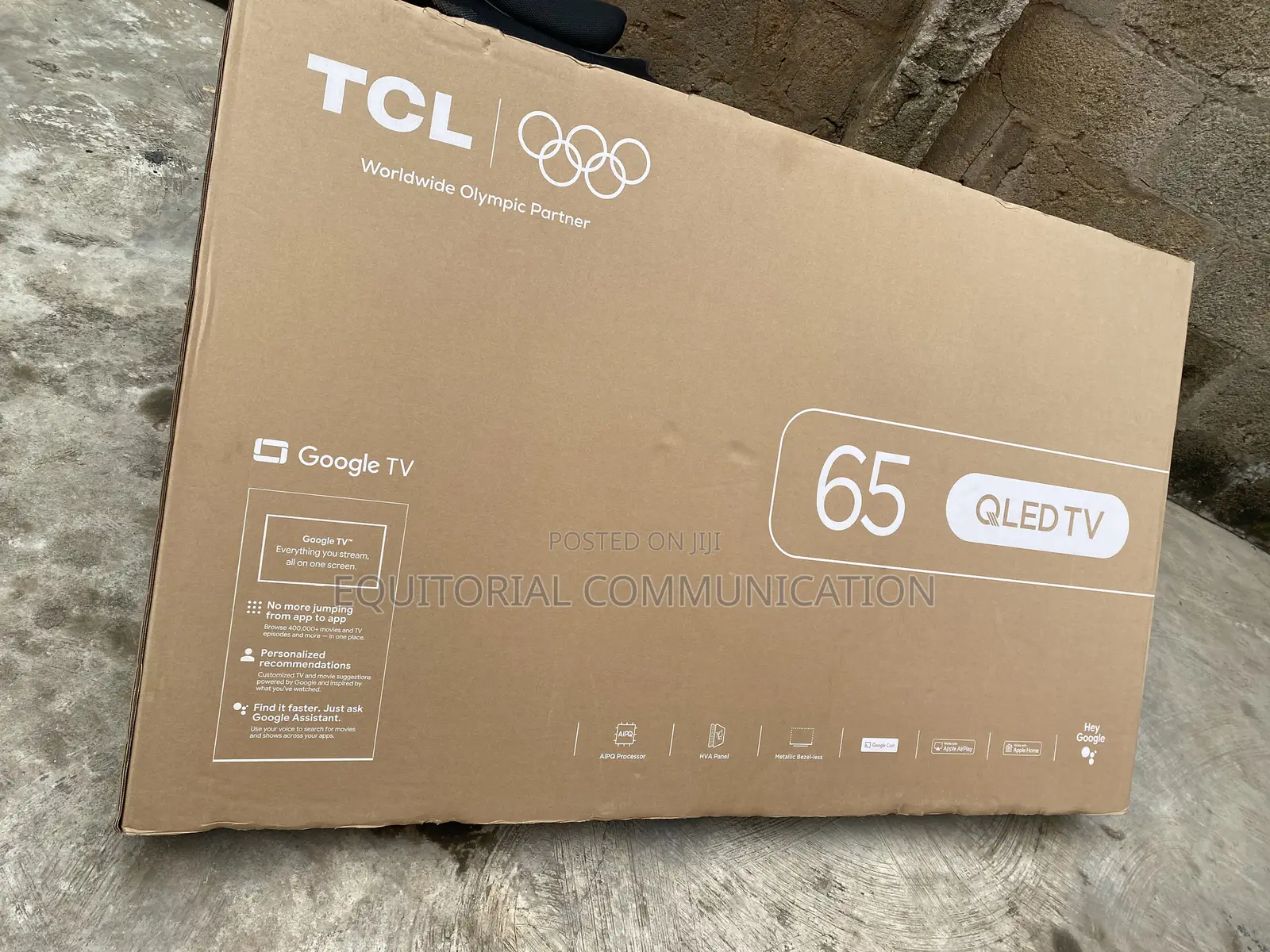 TCL 65 Inch QLED Flat Panel Smart TV