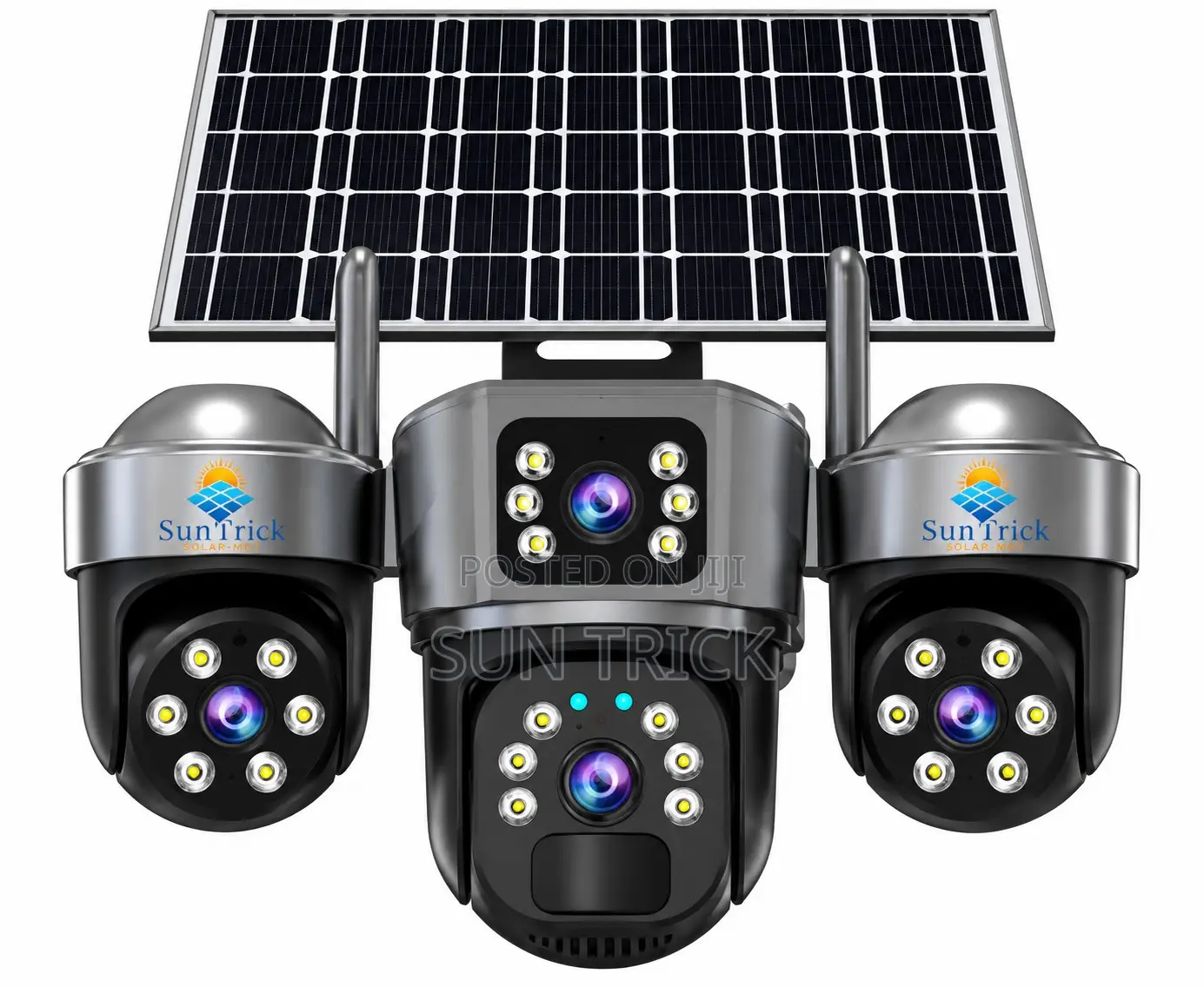 Suntrick Triple Lens Solar Camera With MTN Sim Card