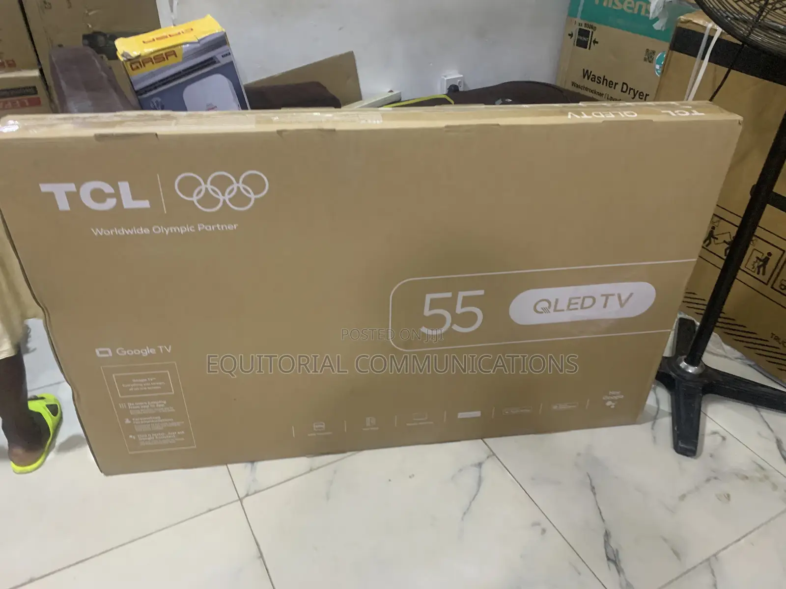TCL 55-Inch QLED Smart TV – Designed for Better Viewing
