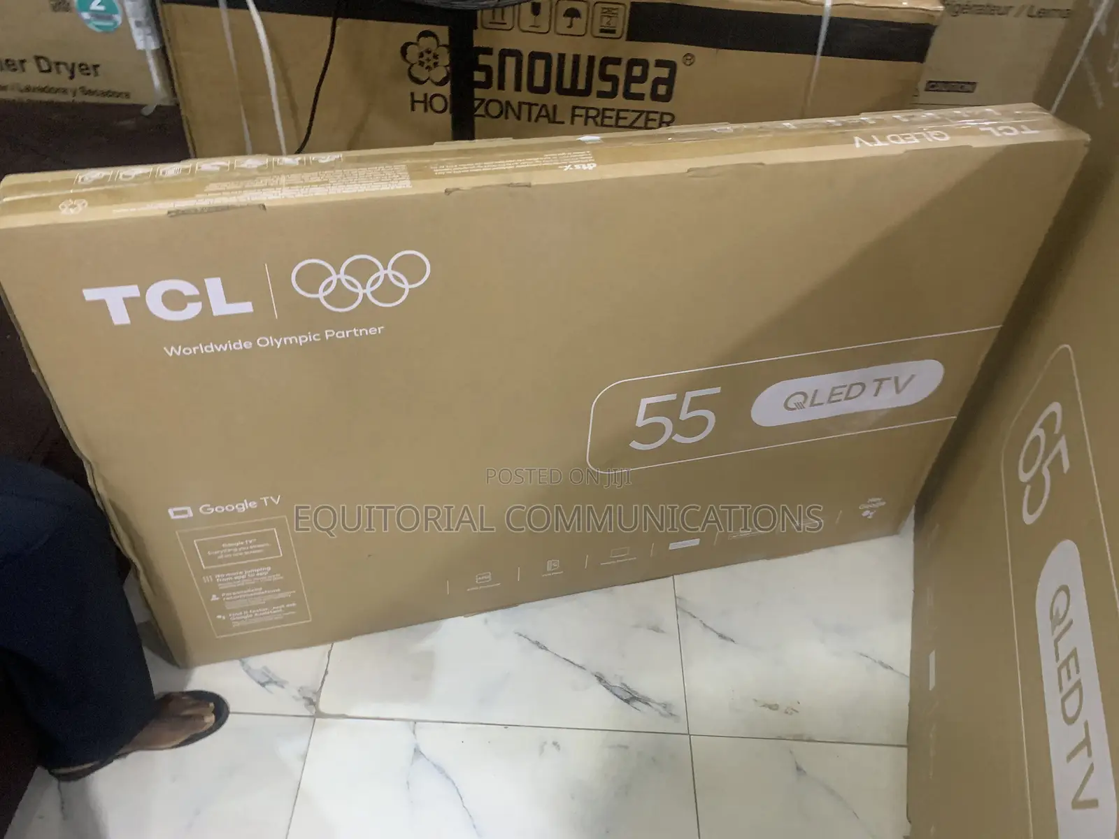 TCL 55-Inch QLED Smart TV – Designed for Better Viewing