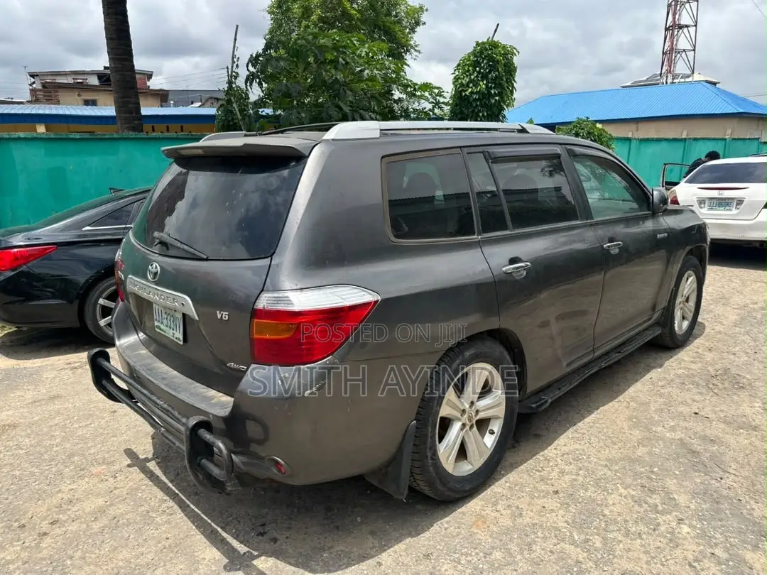 Toyota Highlander Limited 2008 Gray