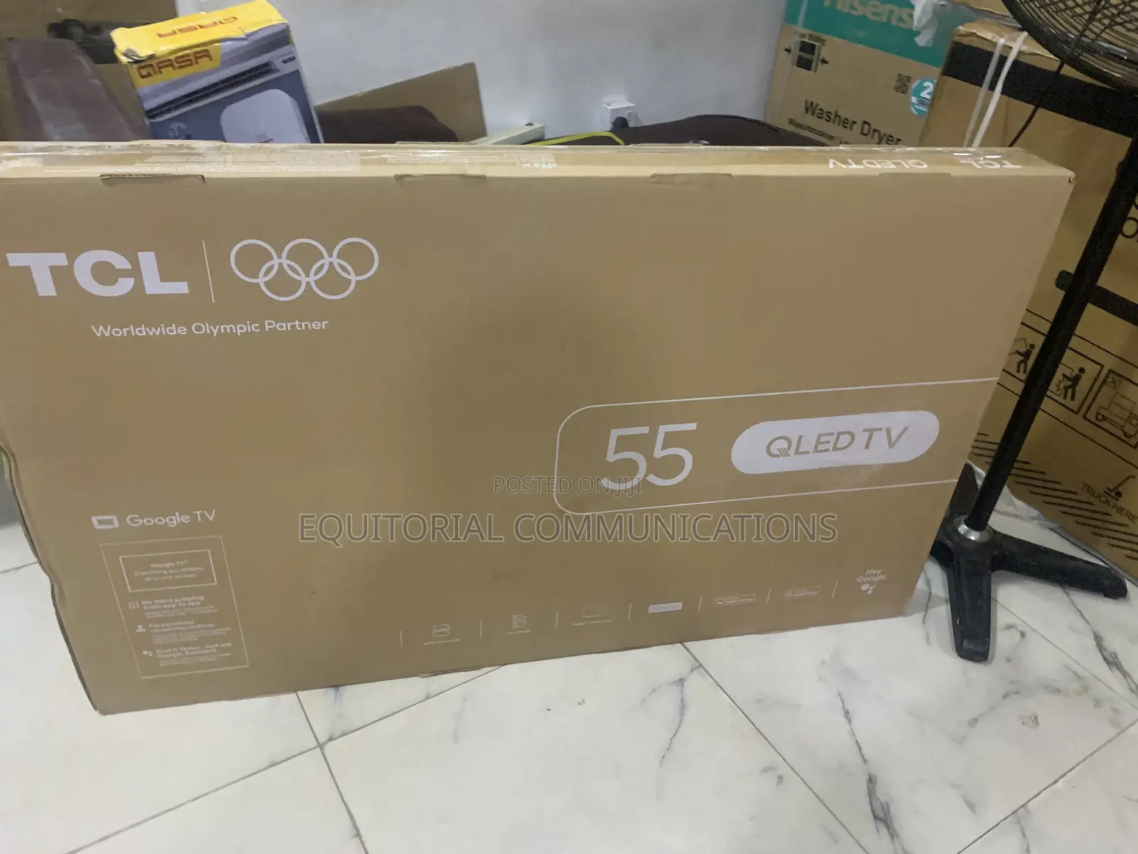TCL 55-Inch Smart QLED TV – Sharp Images and Brilliant Colours