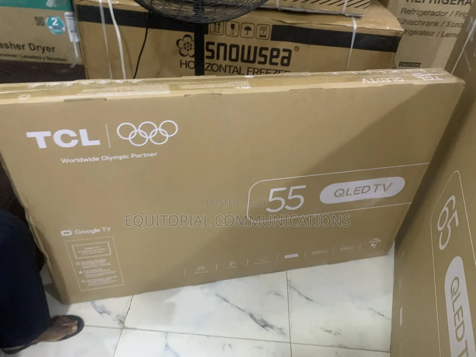 TCL 55-Inch Smart QLED TV – Sharp Images and Brilliant Colours
