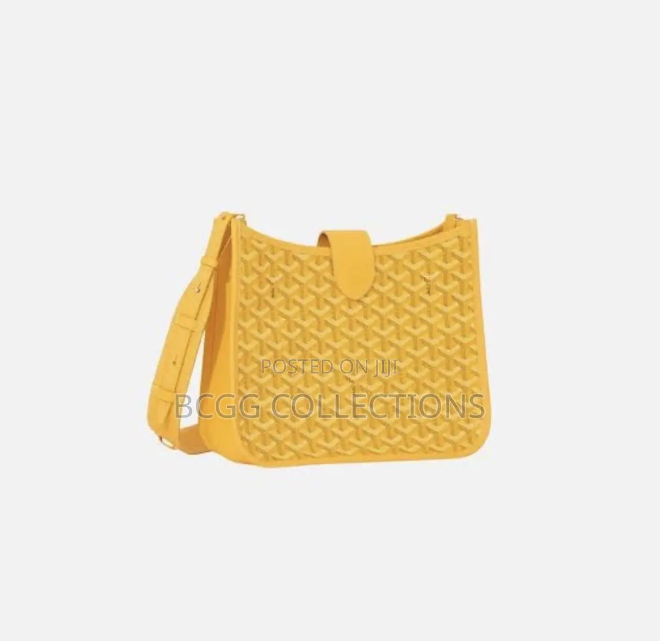 Luxury Designer Chevron Leather Crossbody Bag⁠