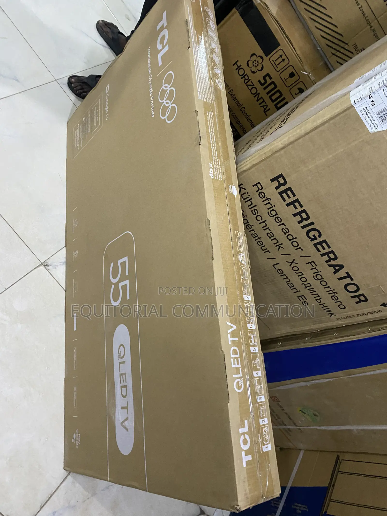 TCL 55 Inch Qled Smart TV 55t6d