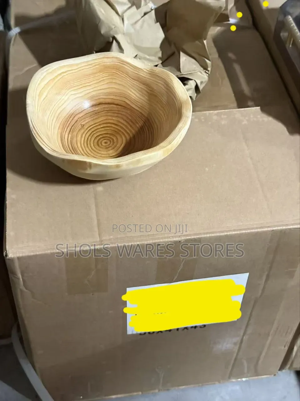 Artisan Rustic Wooden Amala Bowl /Flat Plate