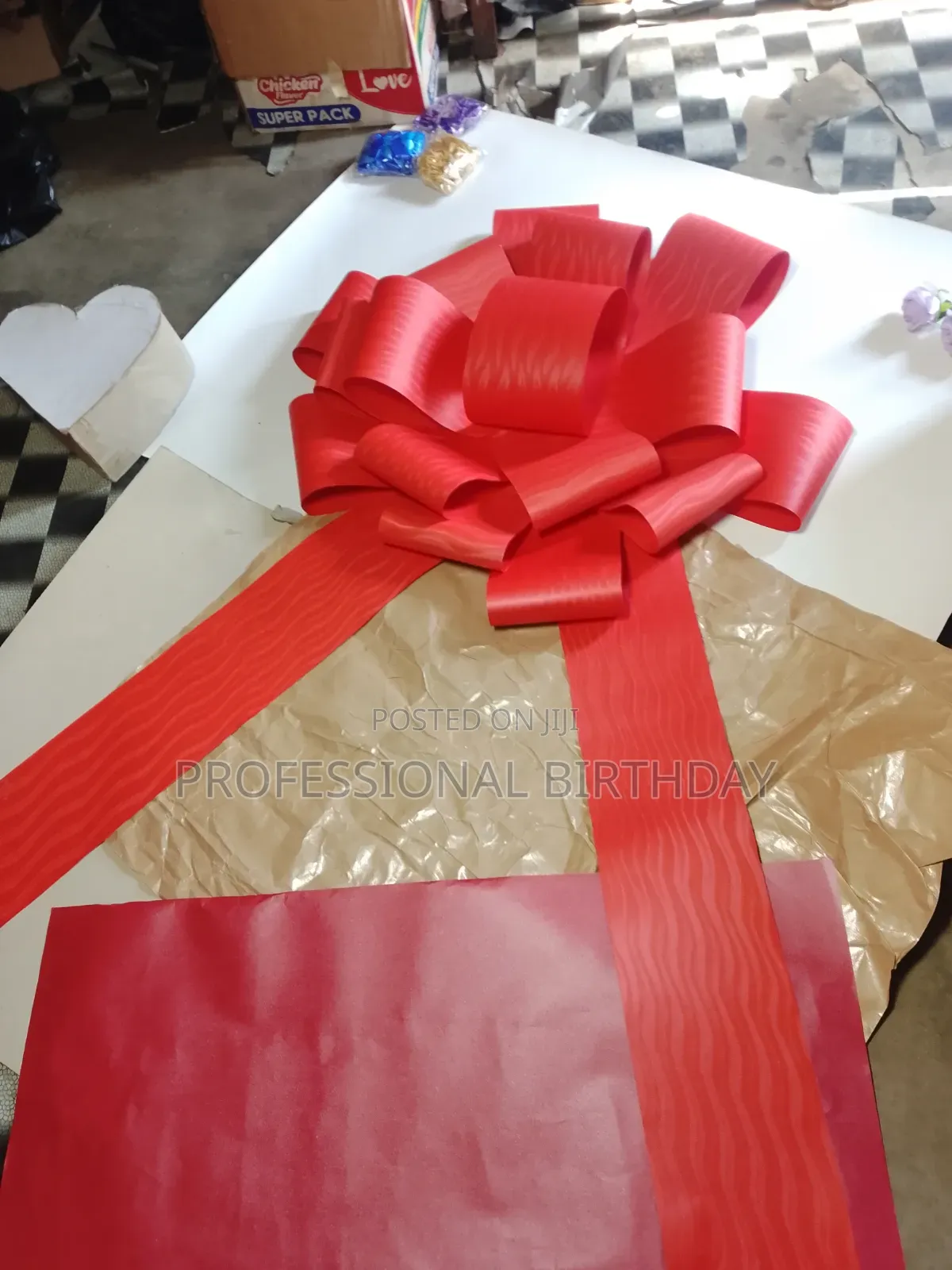 Red Car Ribbon Paper Pinterest