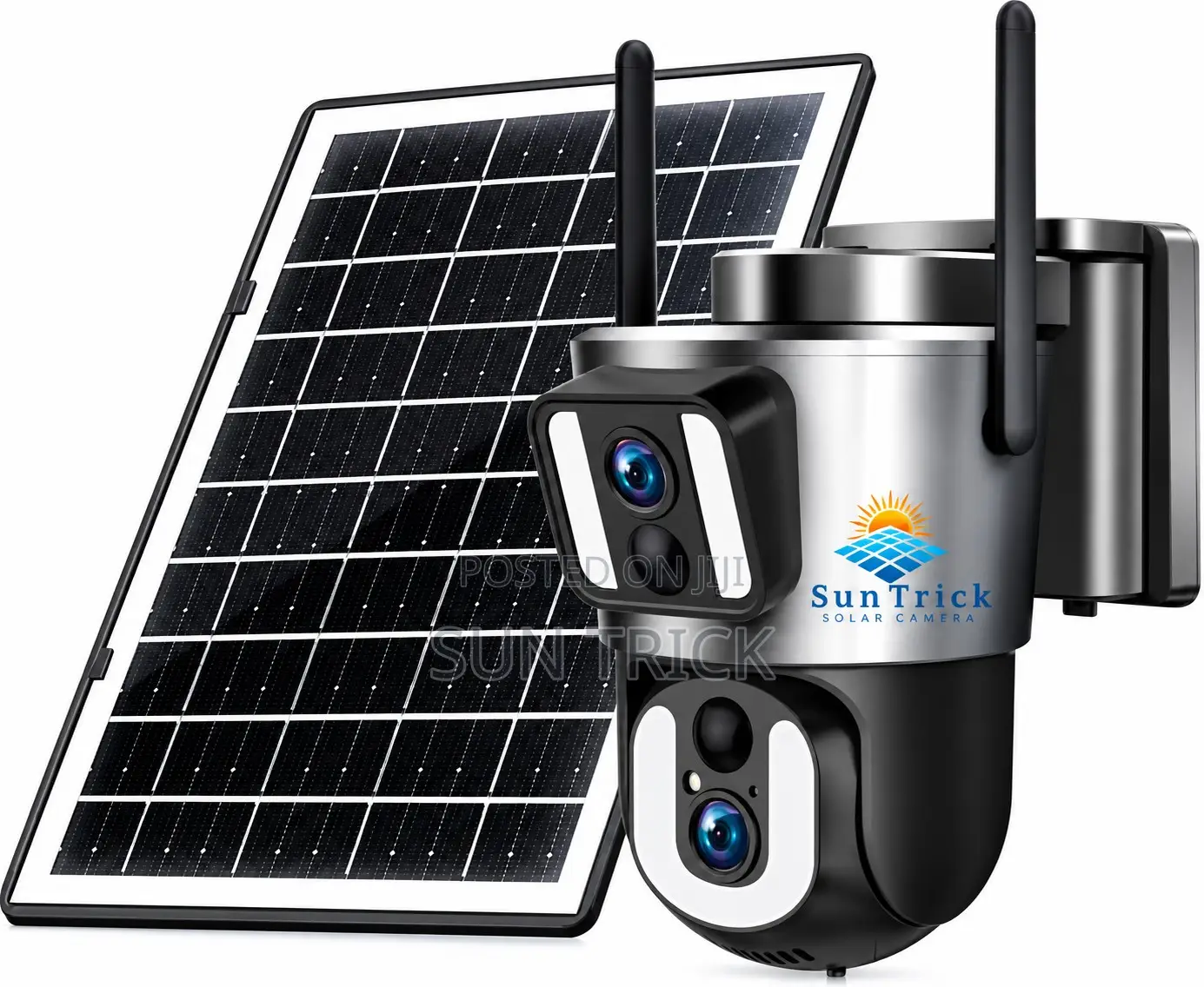 Suntrick Dual Lens Outdoor Solar Camera With MTN Sim Card