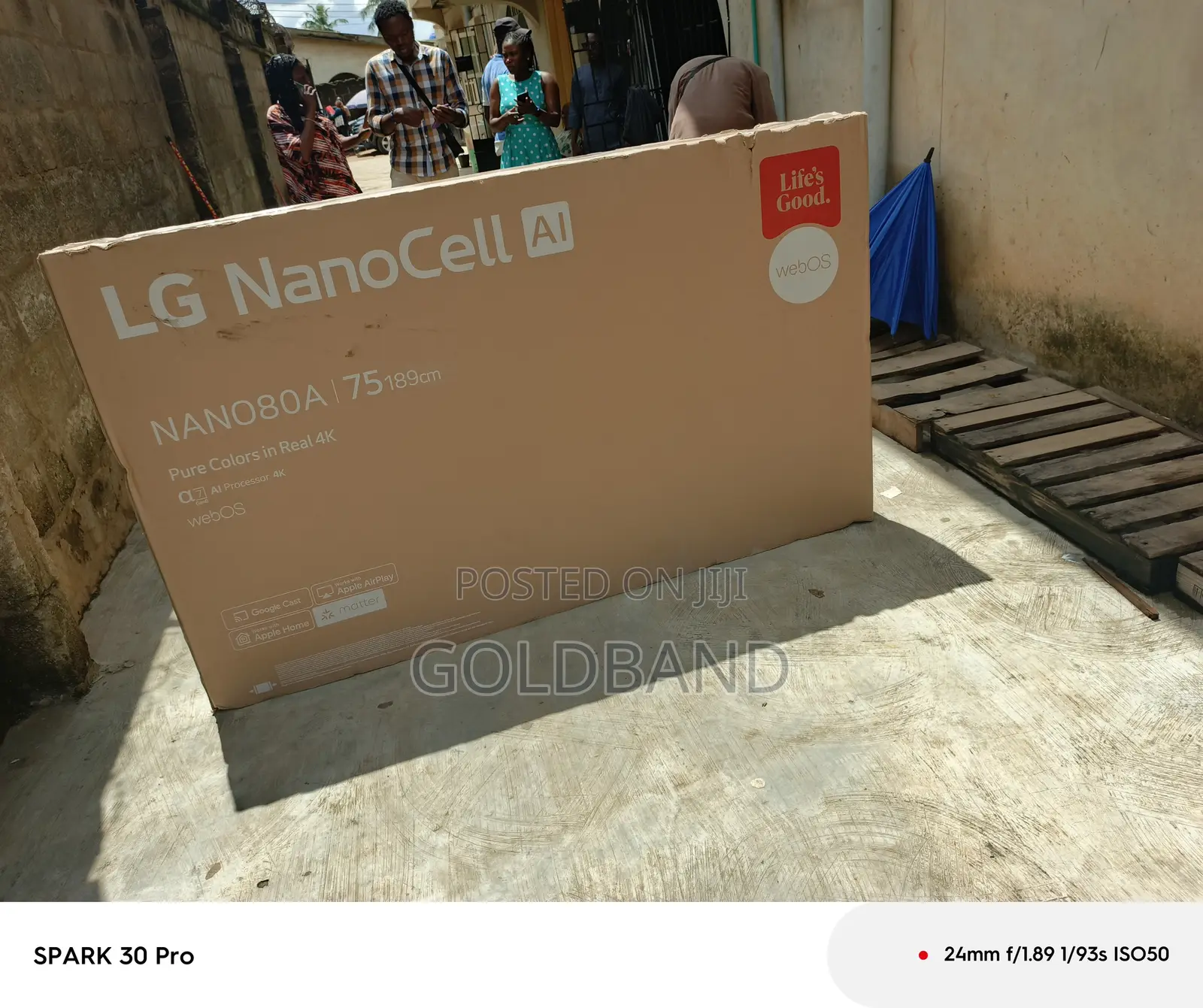 LG 75-Inch NANO80A NanoCell TV – More Screen, Entertainment