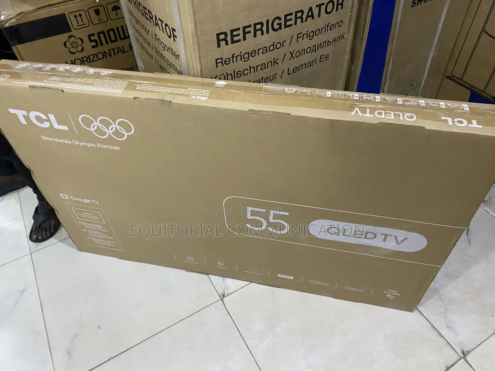 Original TCL 55 Inch Smart QLED TV