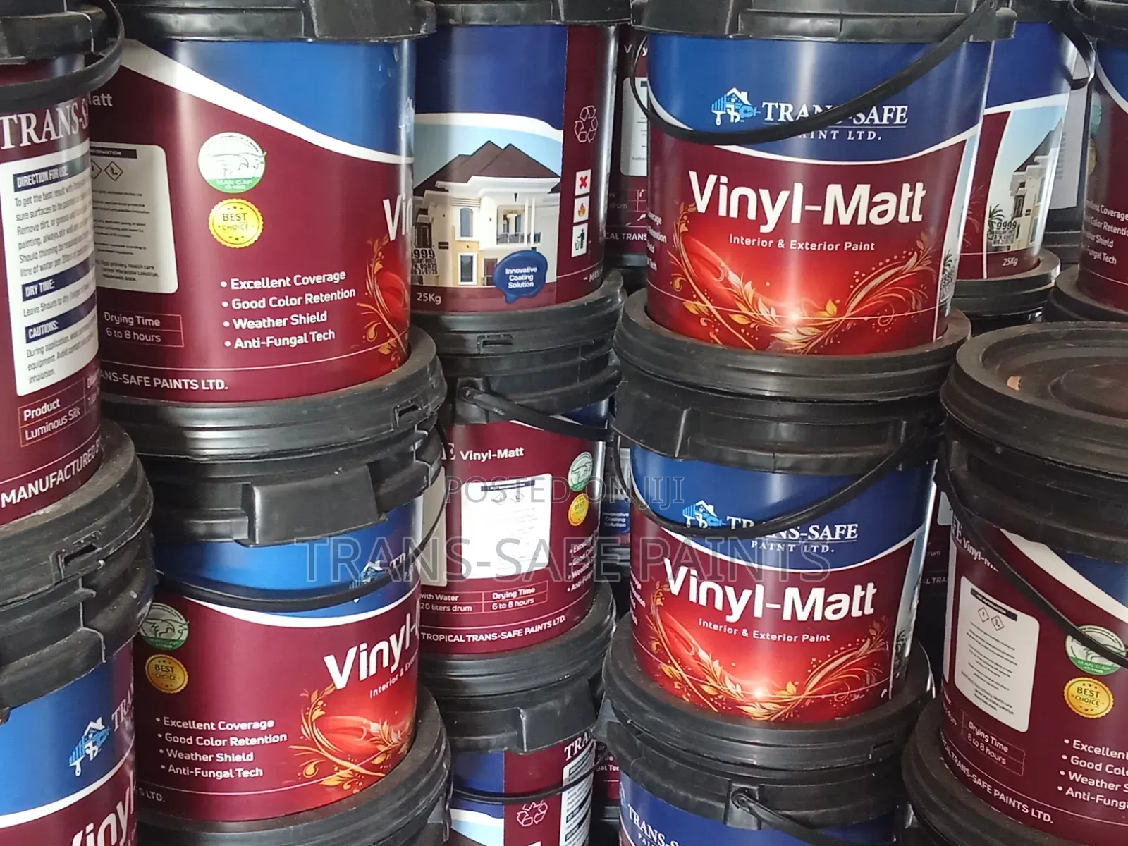 Trans-Safe High Quality Vinyl Matt Paint