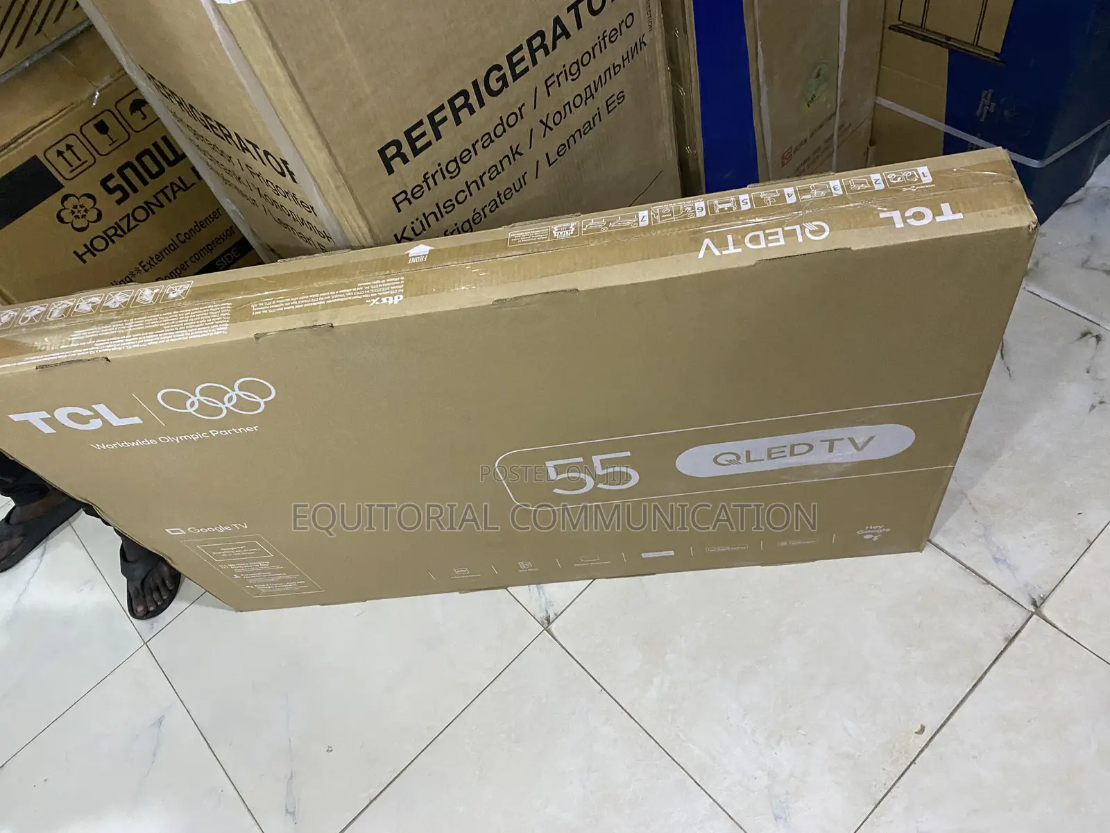 TCL 55 Inch Large Screen QLED TV