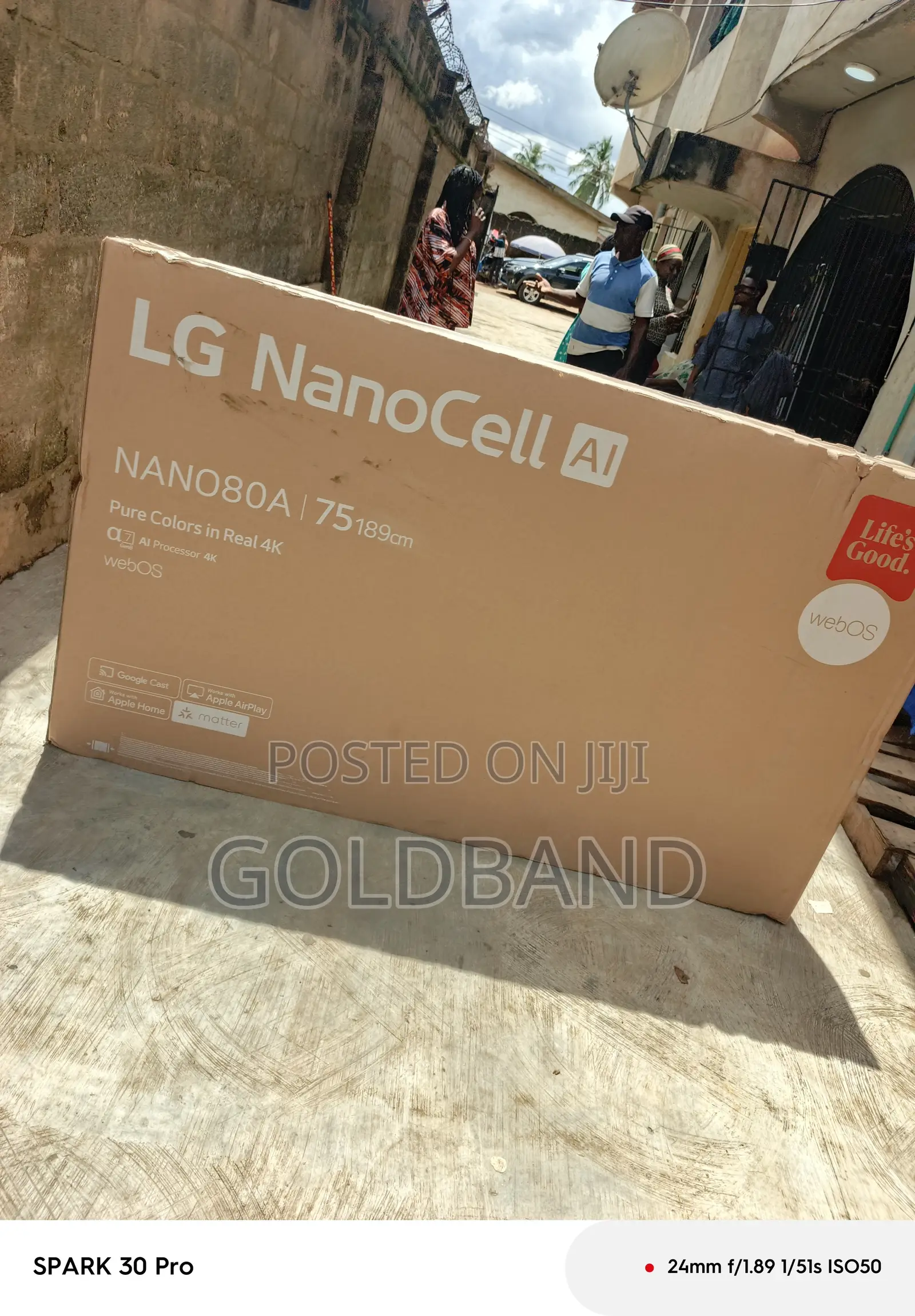 LG NANO80A 75′′ Smart NanoCell TV – Discover the Bigger Picture