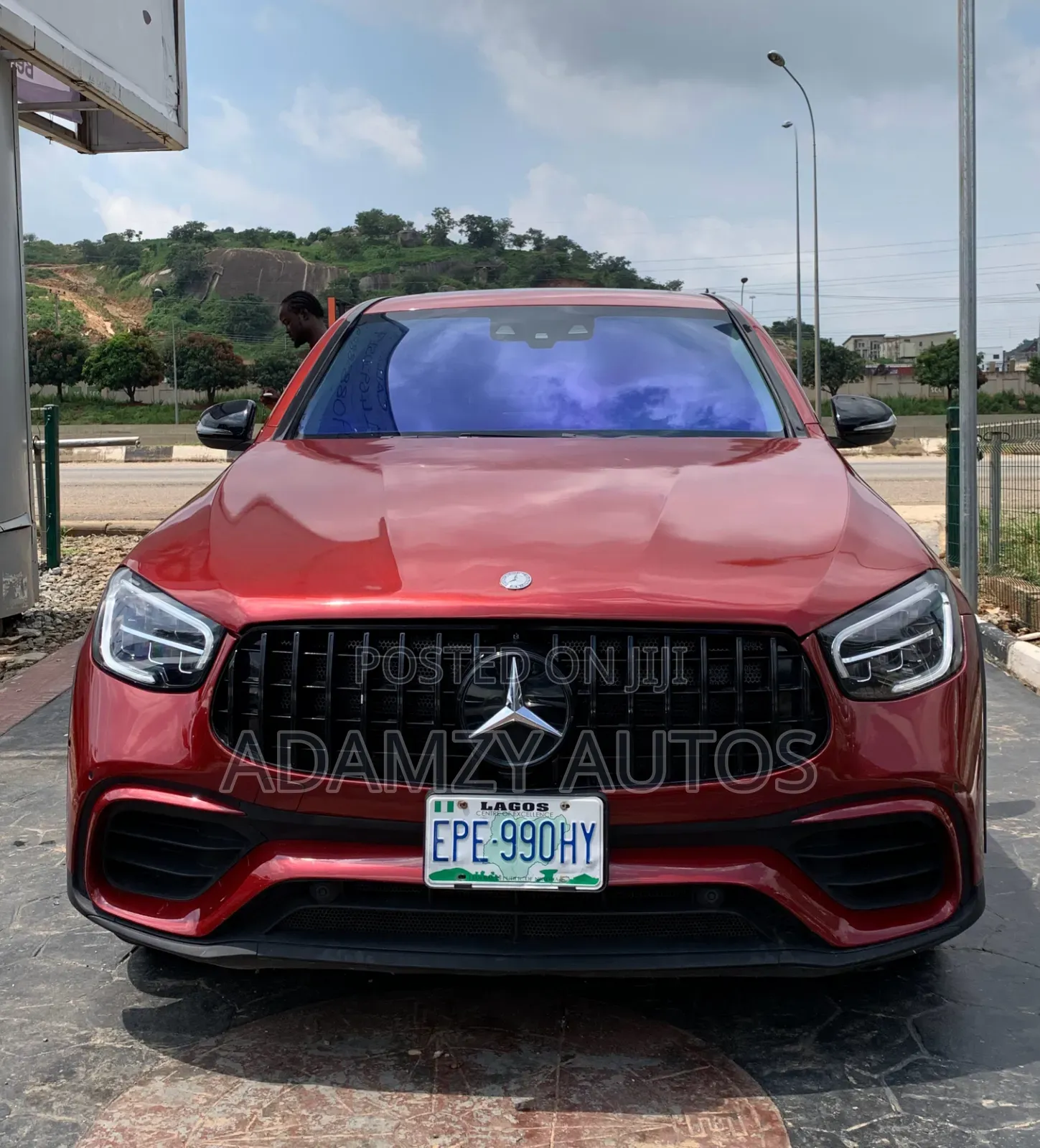Mercedes-Benz GLC-Class 2017 Red