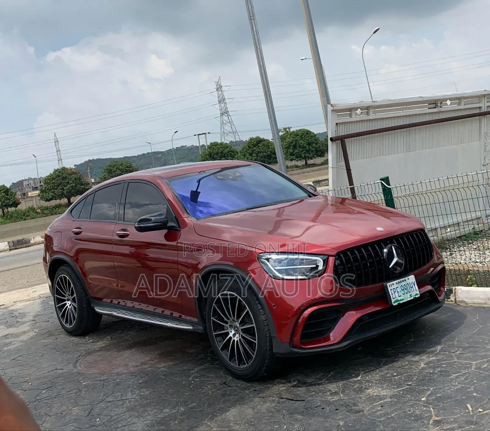 Mercedes-Benz GLC-Class 2017 Red