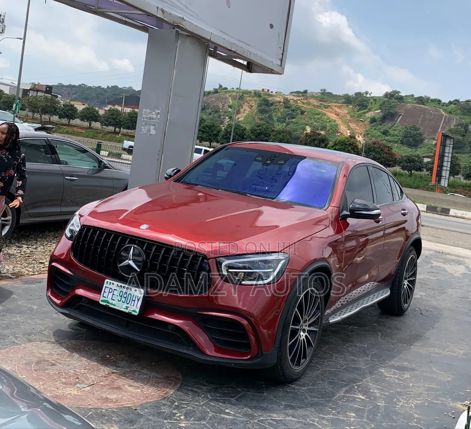Mercedes-Benz GLC-Class 2017 Red
