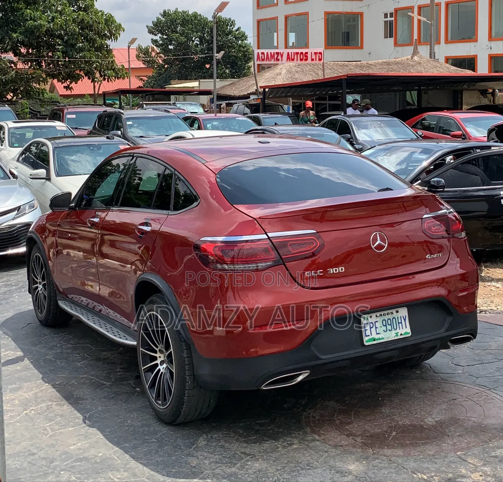 Mercedes-Benz GLC-Class 2017 Red
