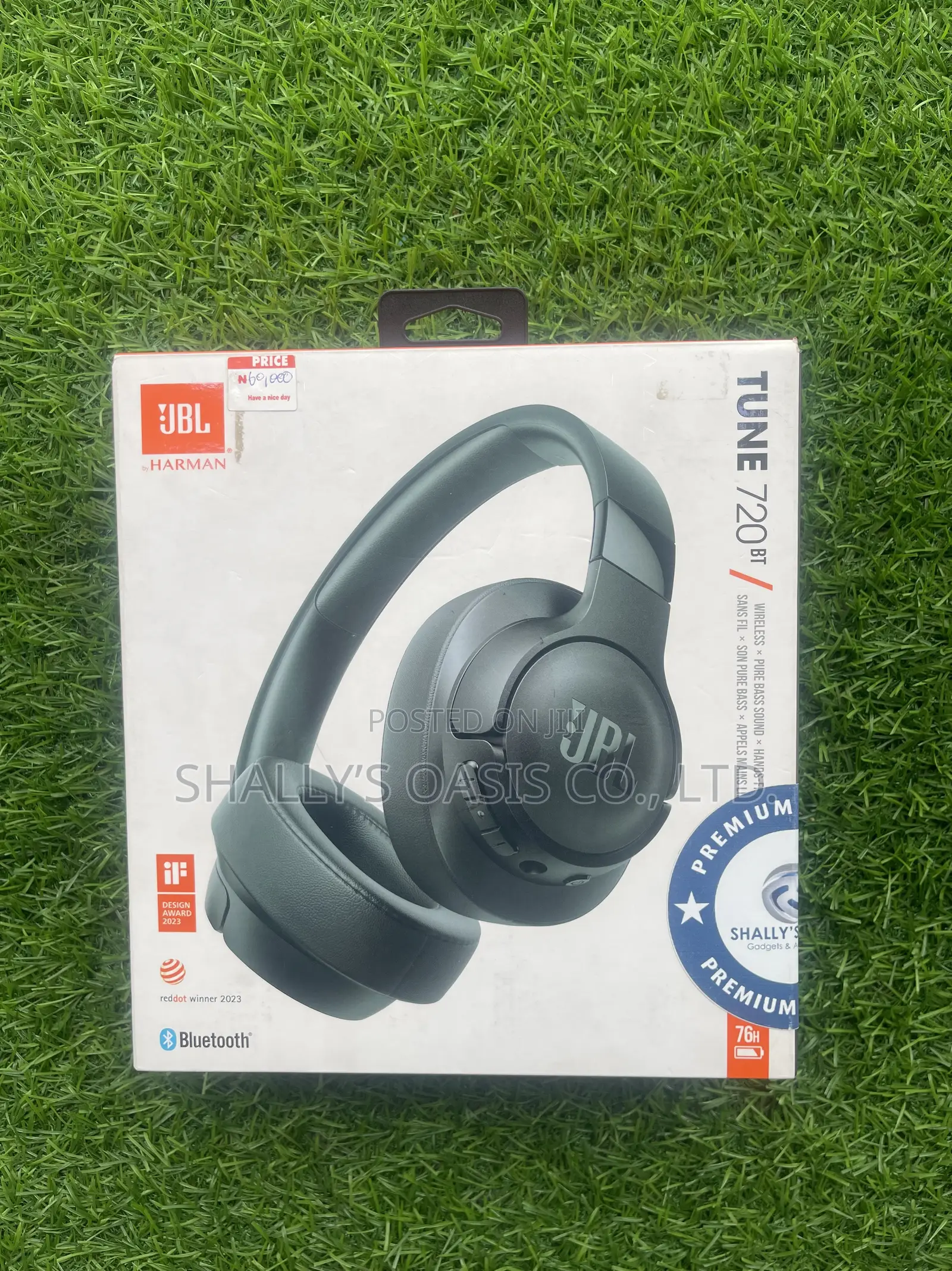 JBL Tune 720bt Wireless Headphones – Deep Bass | Long Battery | New