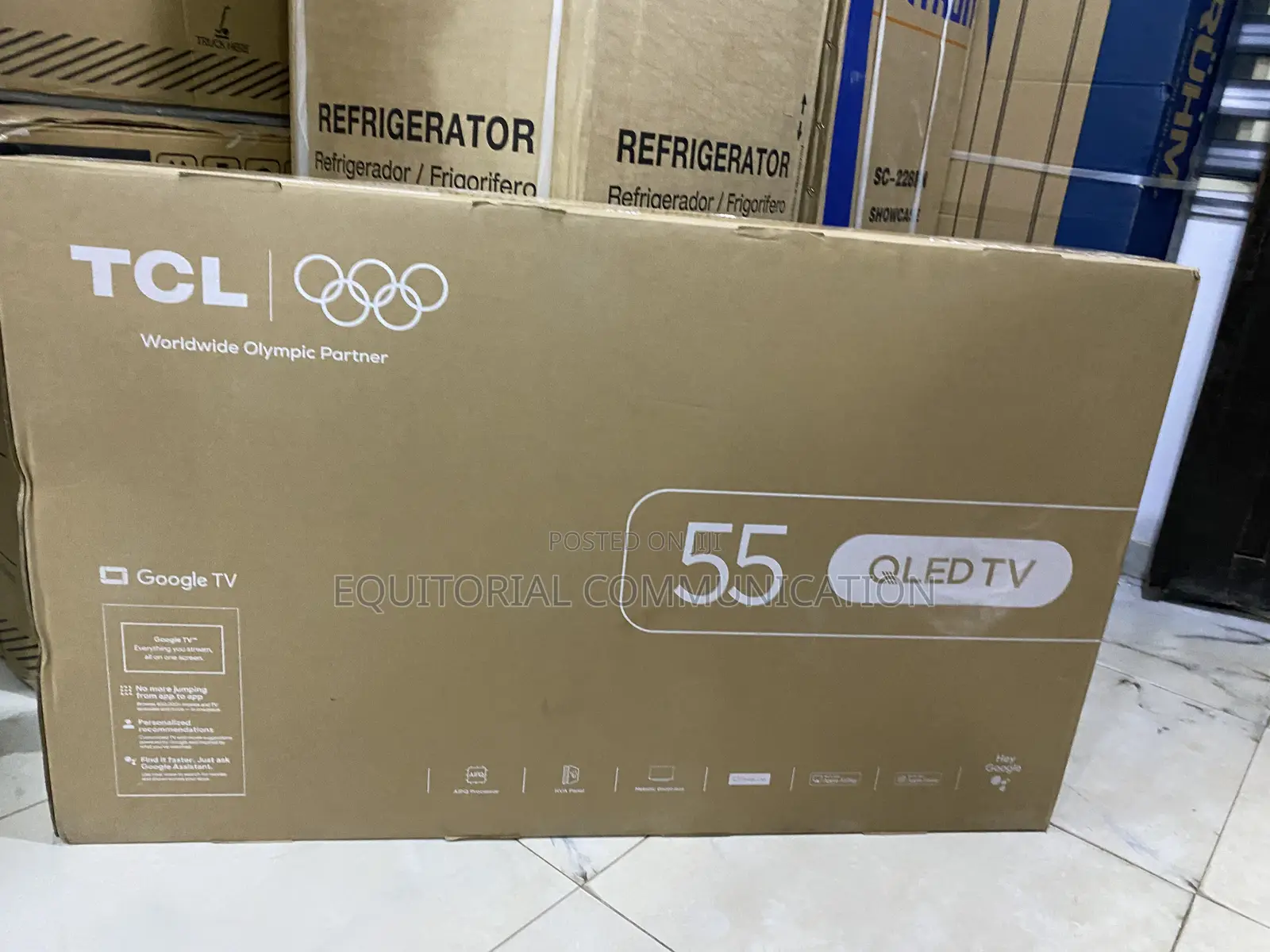 TCL QLED 55 Inch Living Room Television
