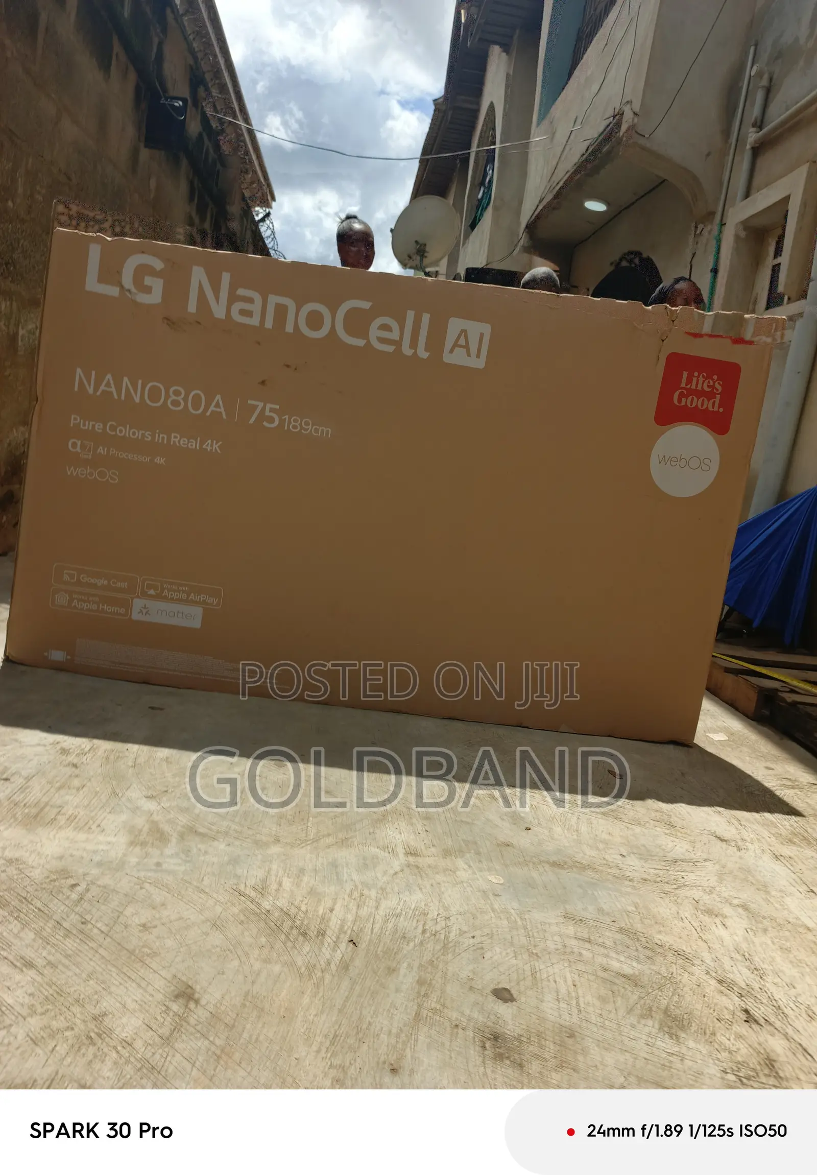 LG NANO80A 75-Inch NanoCell Smart TV – Big, Bold Brilliant