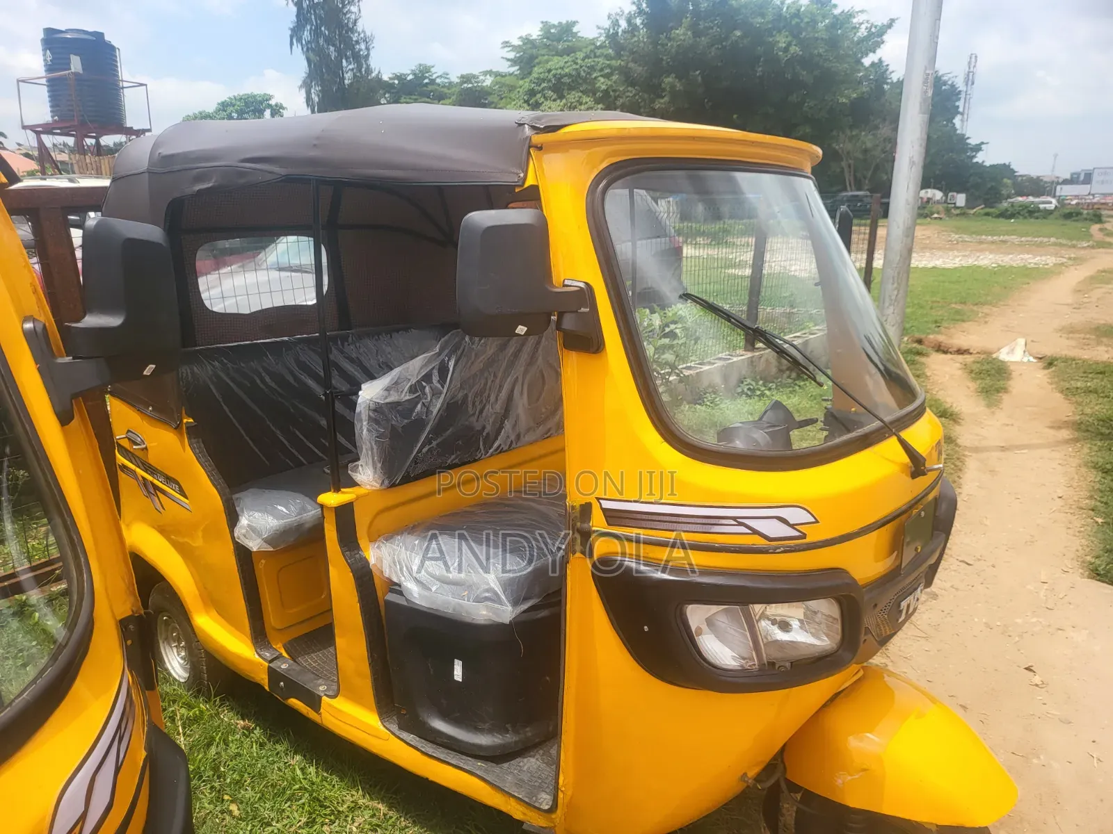 TVS King Deluxe Plus iTouch Start 2024 Yellow