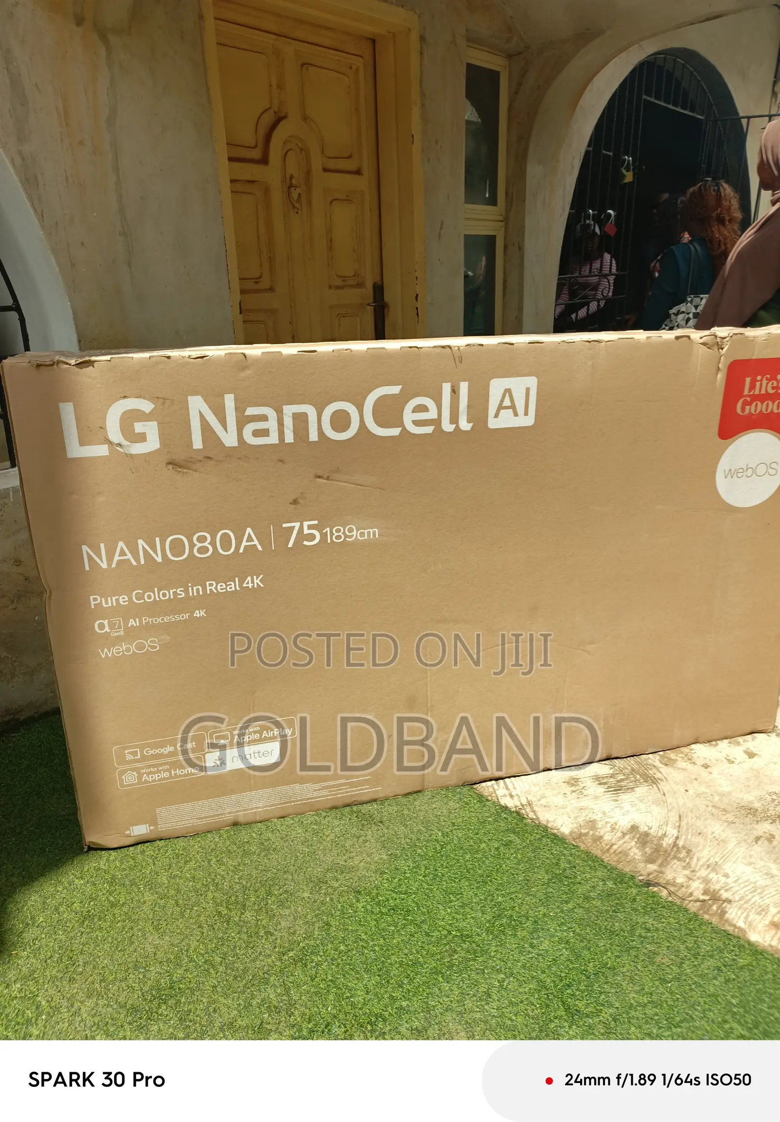 LG 75′′ NANO80A Smart NanoCell TV – Upgrade 2 Bigger Entertainment